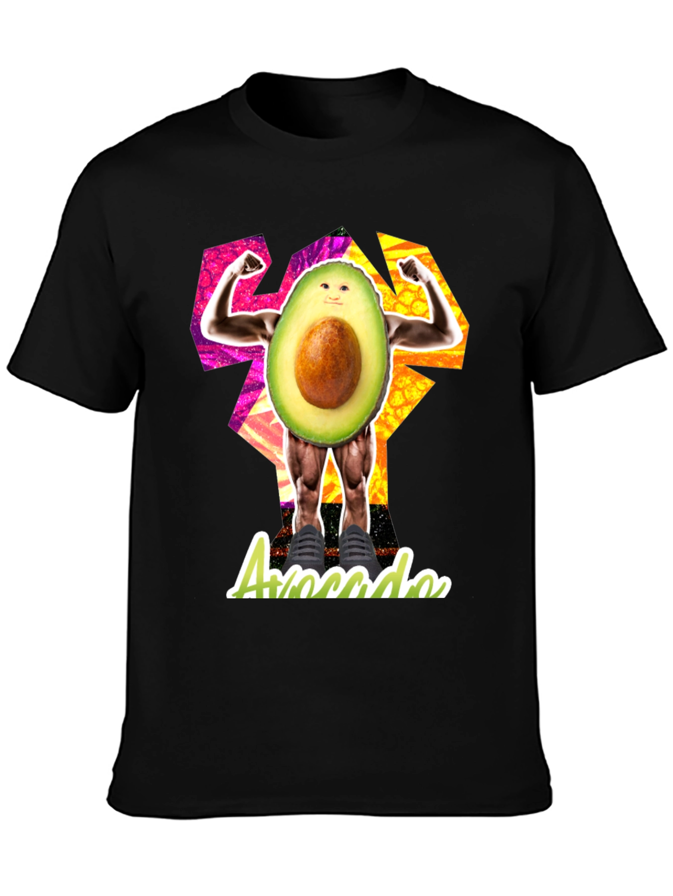 Avocado Gym Rat Graphic T-Shirt