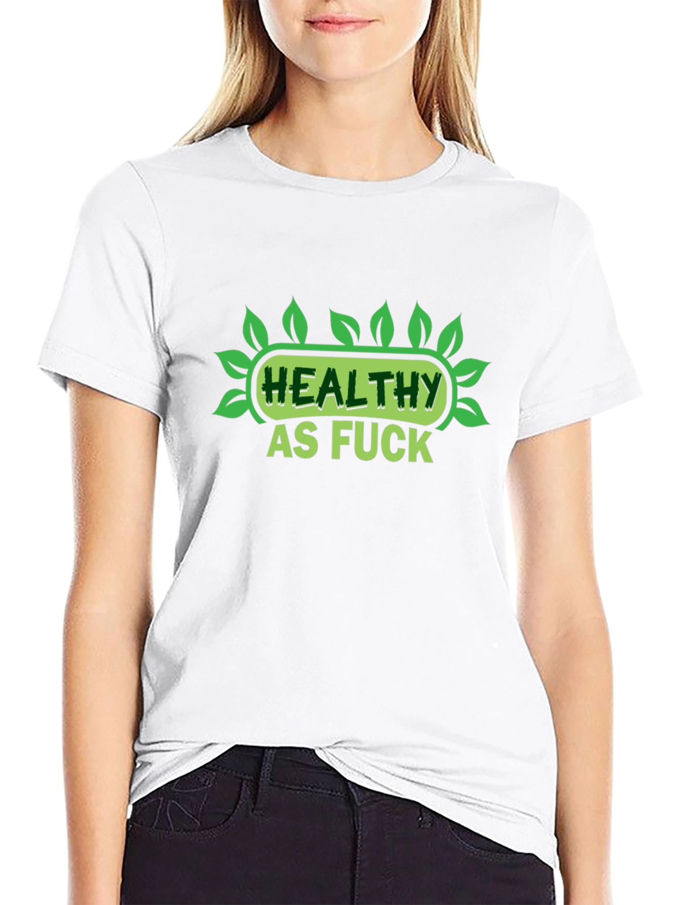 Healthy AF Black T-Shirt