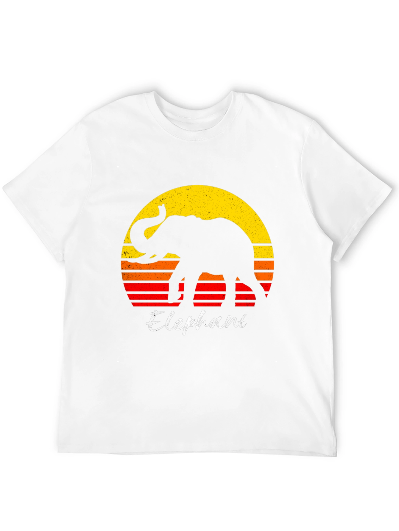 Retro Elephant Graphic Tee