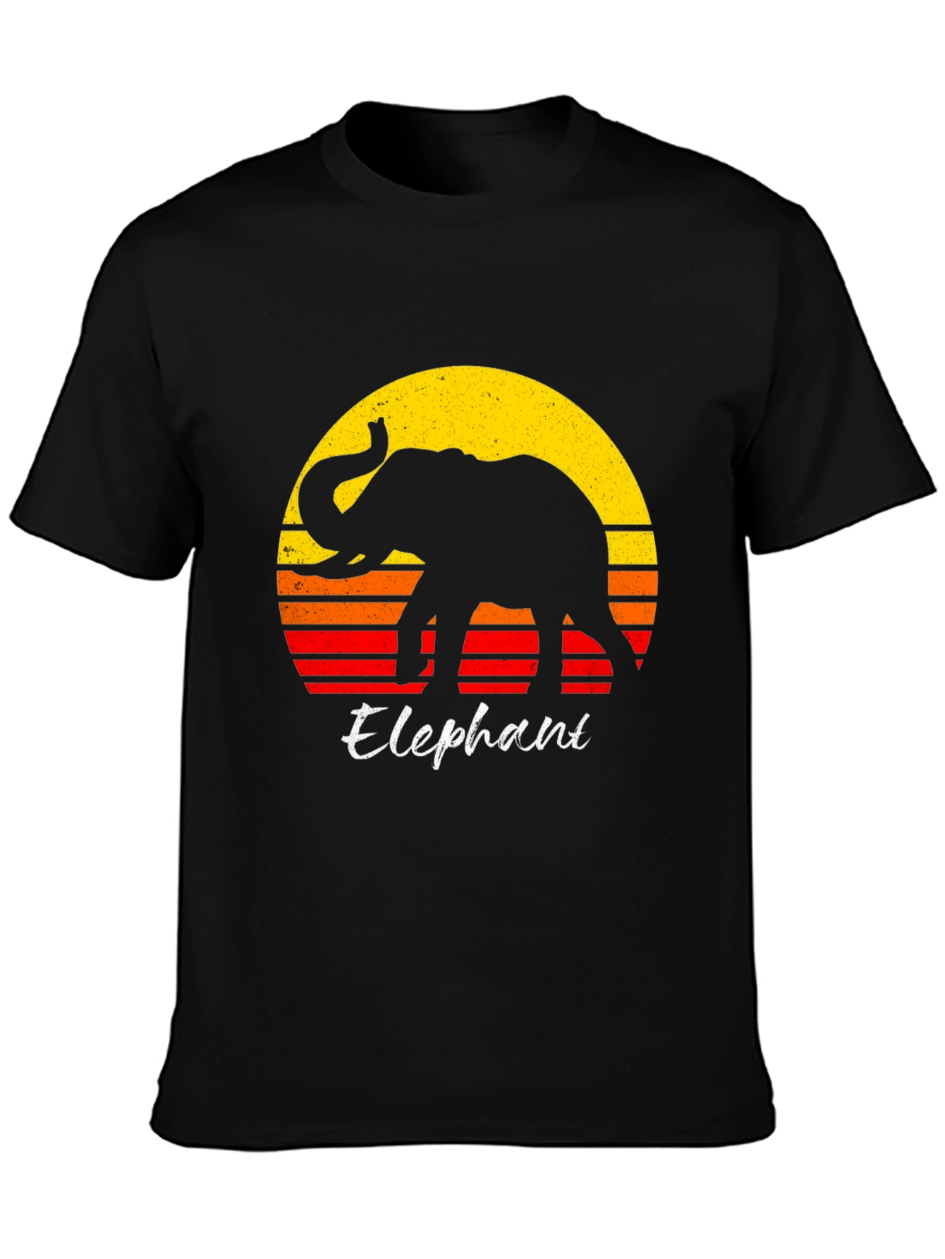 Retro Elephant Graphic Tee
