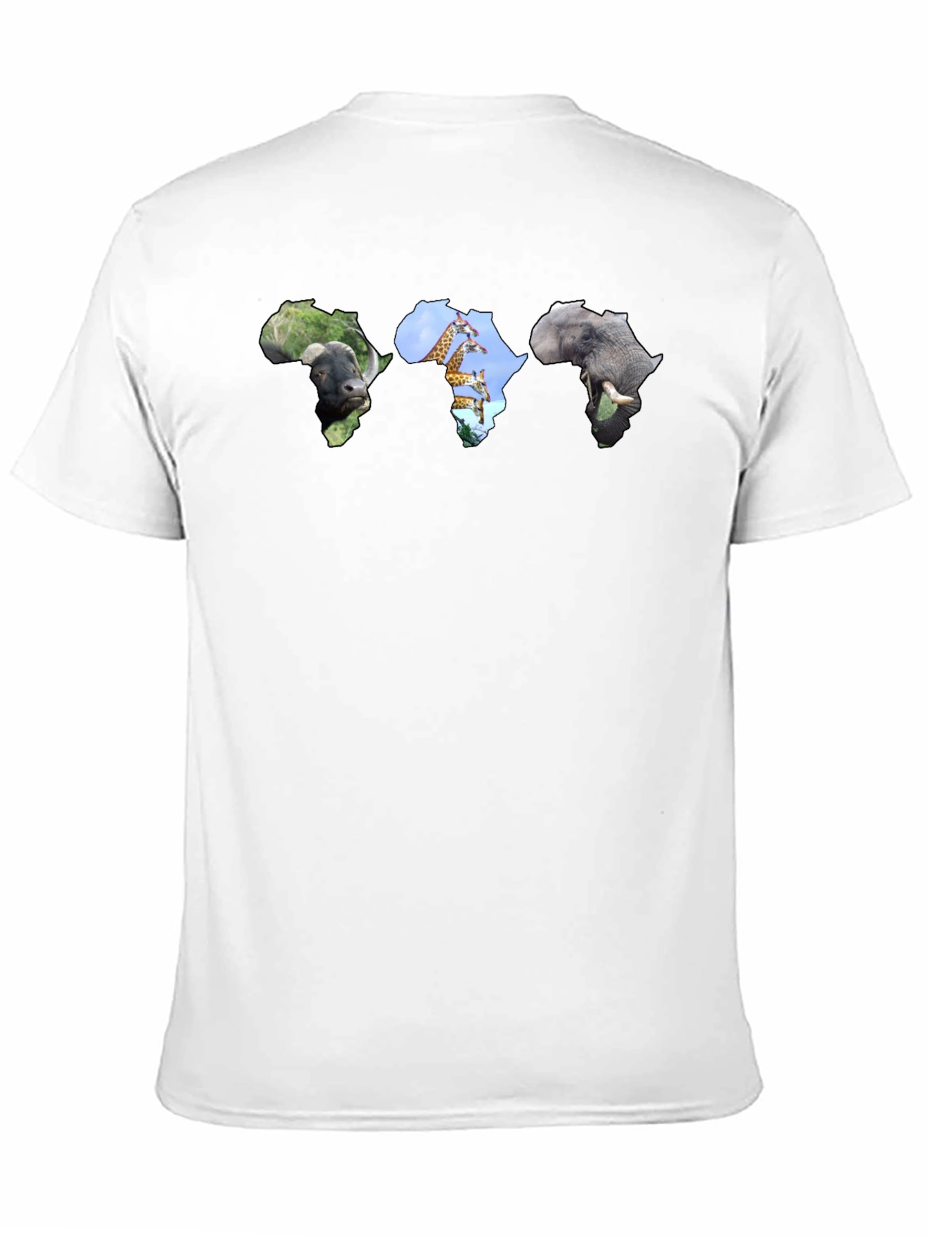 Africa Animal Silhouette Graphic Tee