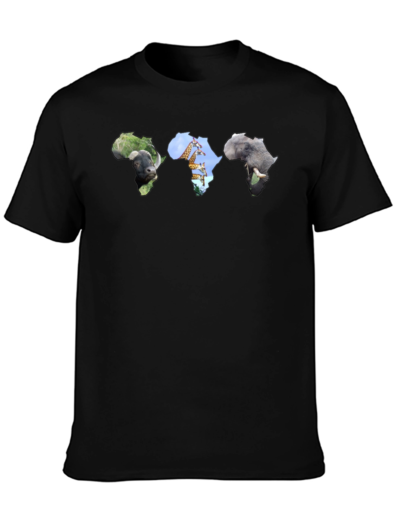 Africa Animal Silhouette Graphic Tee