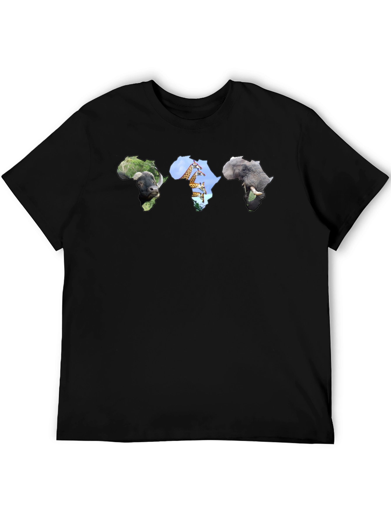 Africa Animal Silhouette Graphic Tee