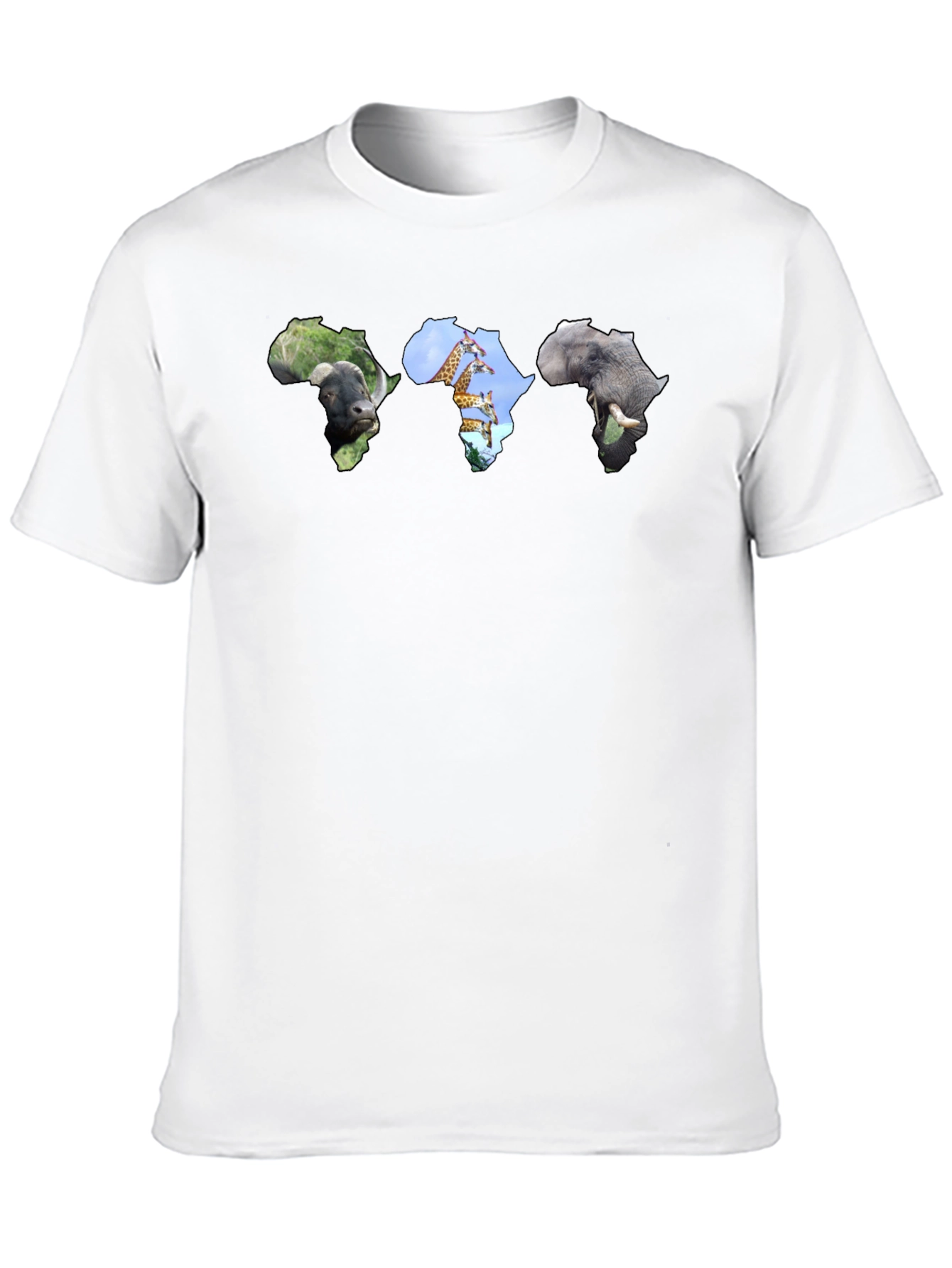 Africa Animal Silhouette Graphic Tee