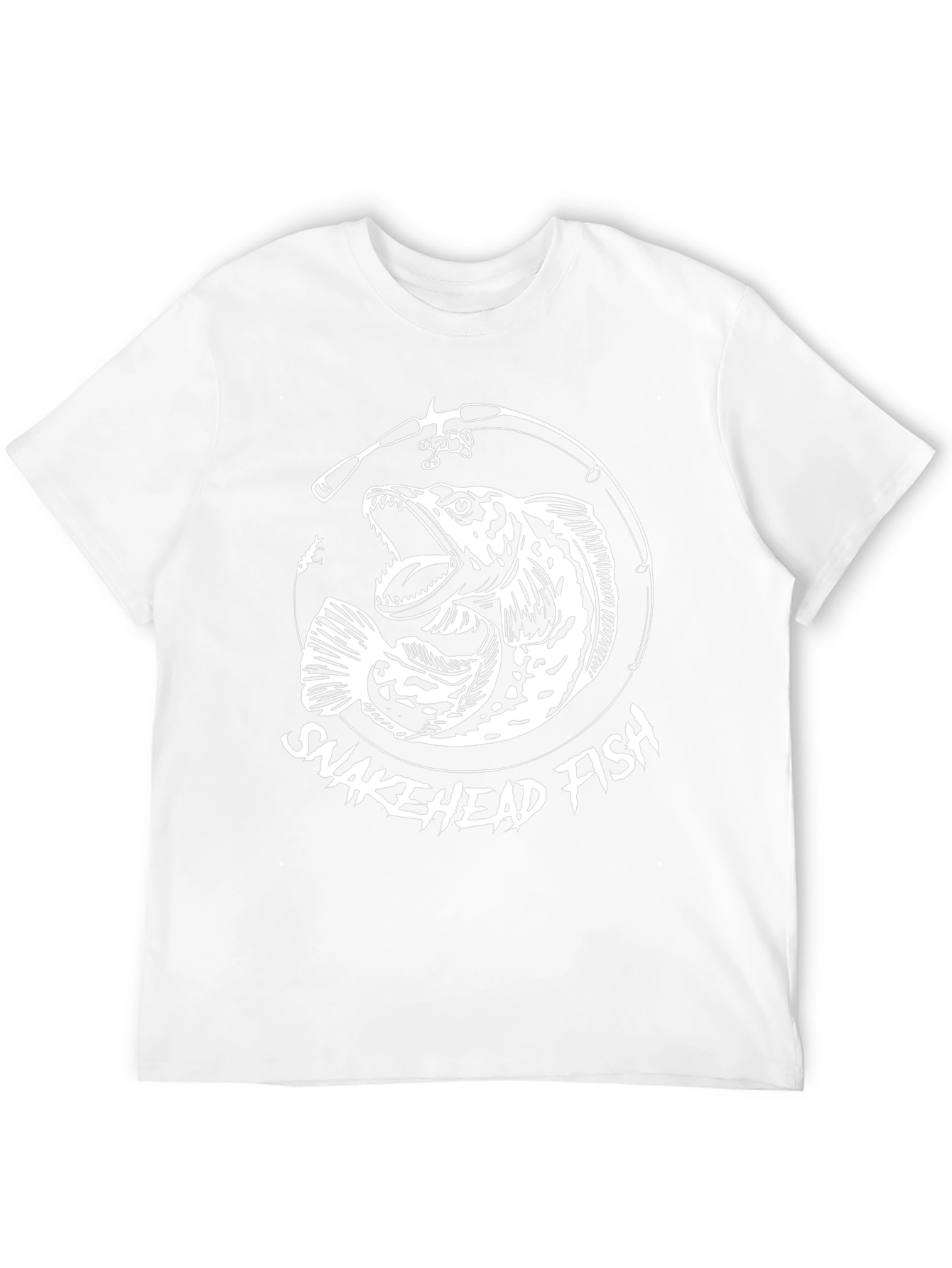 Snakehead Fish T-Shirt - Unique Angler Design