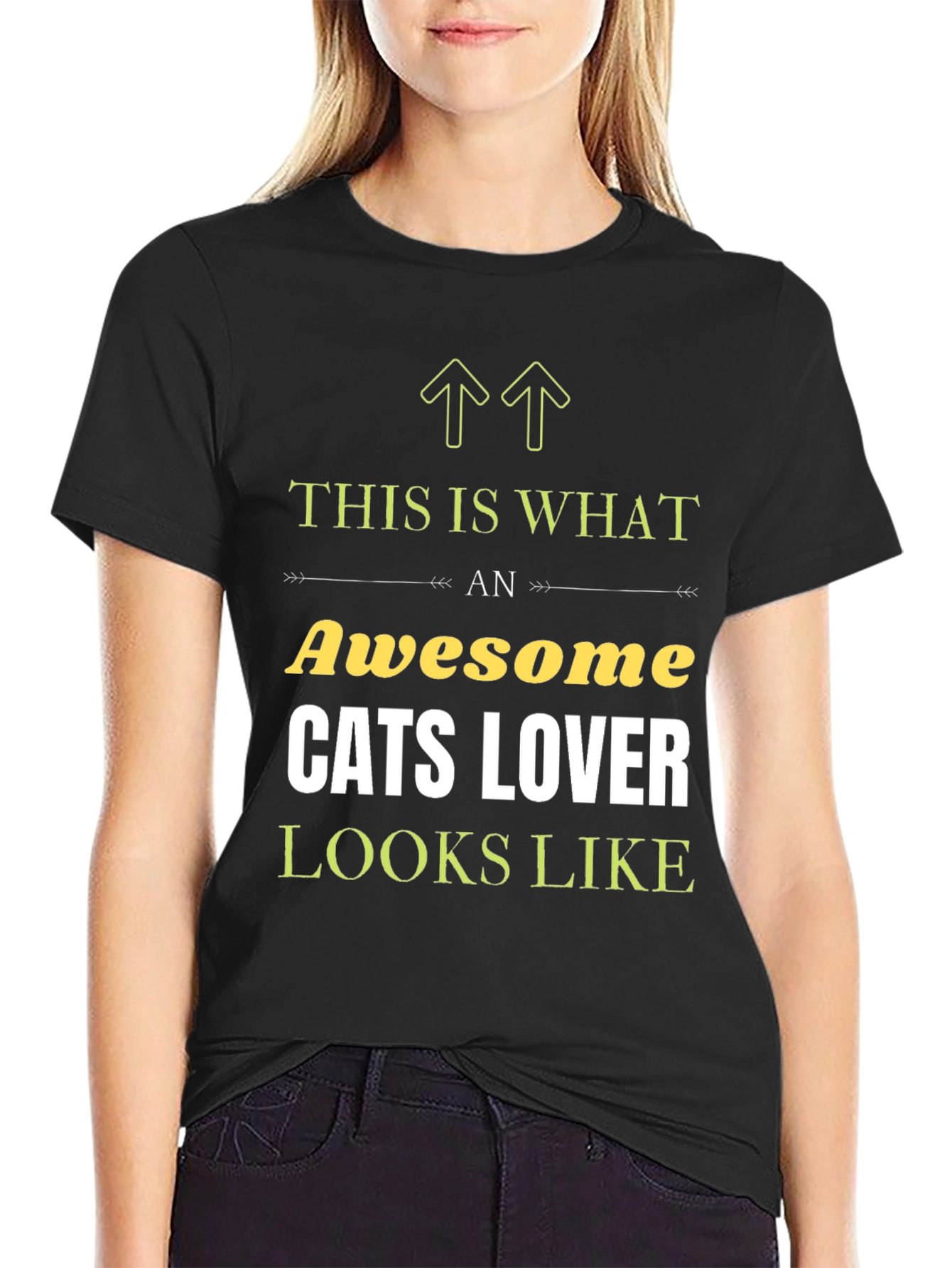 Awesome Cats Lover T-Shirt - Funny Graphic Tee