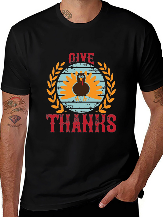 Give Thanks Turkey T-Shirt