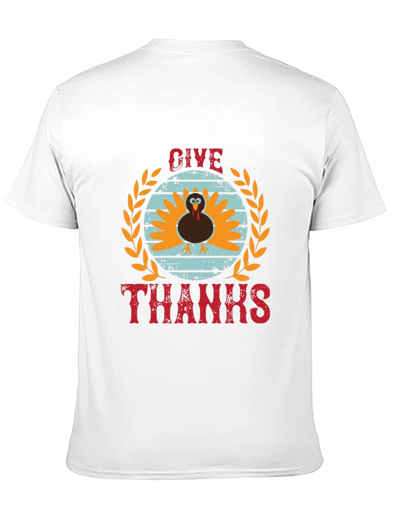 Give Thanks Turkey T-Shirt