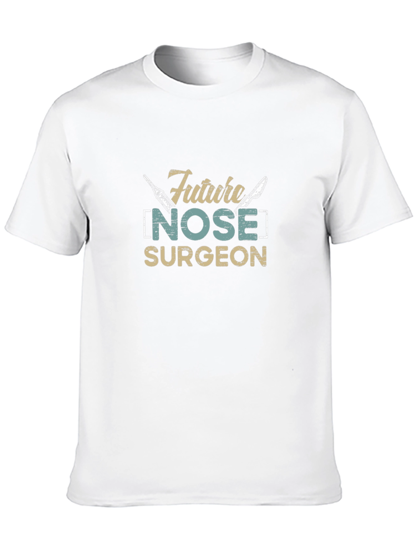 Future Nose Surgeon T-Shirt - Black Cotton Tee