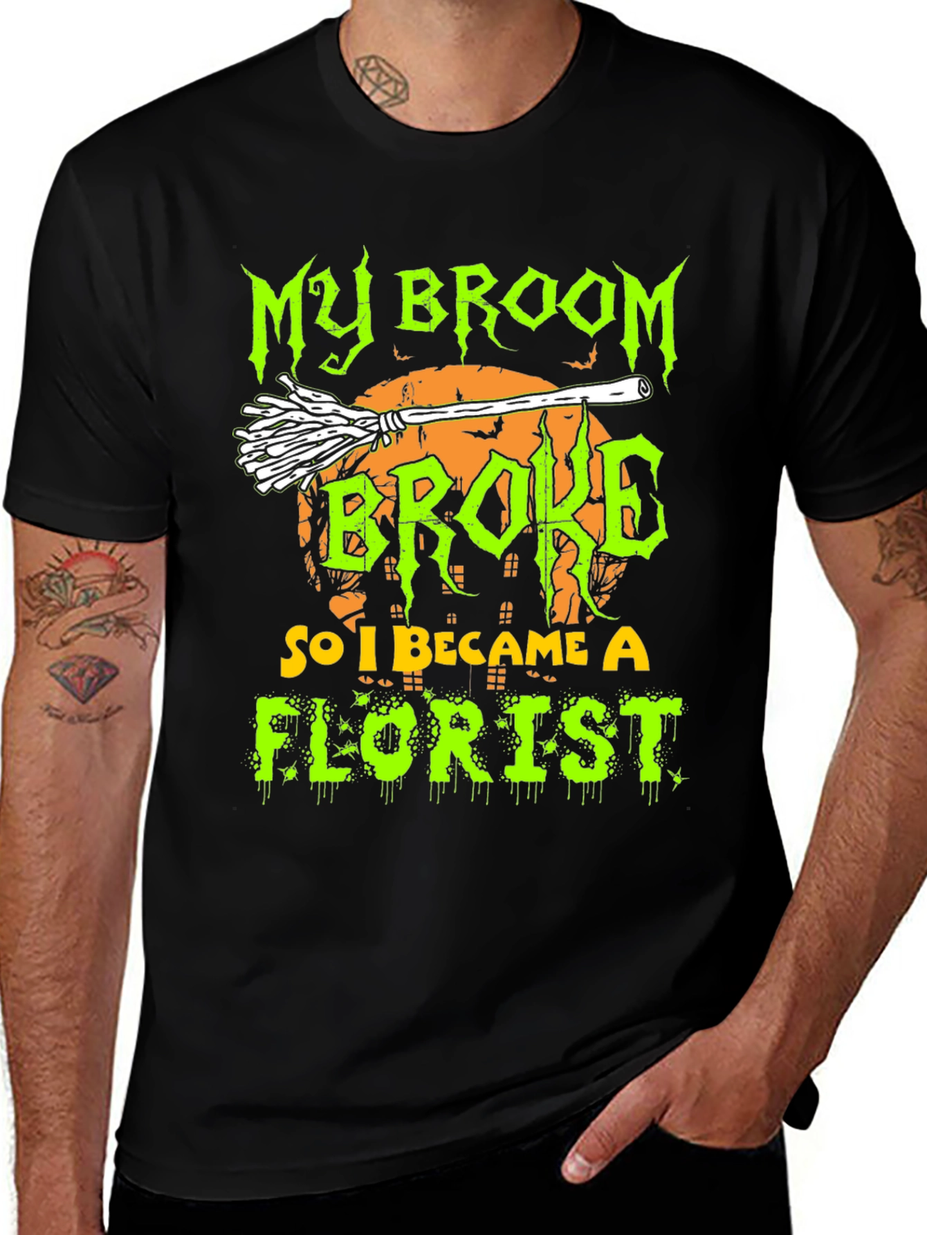 Halloween Florist Graphic Tee