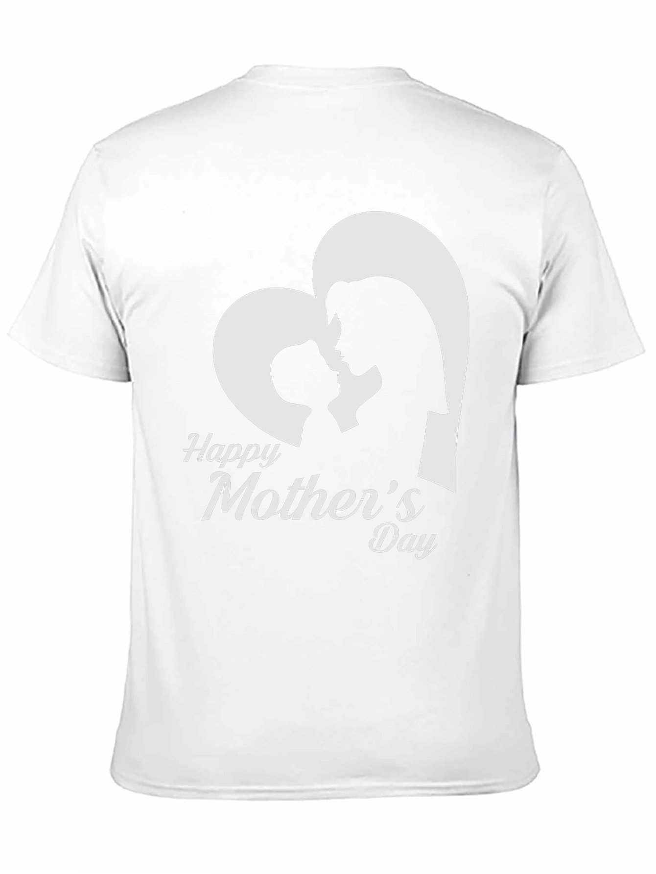 Happy Mothers Day Graphic Tee - Black