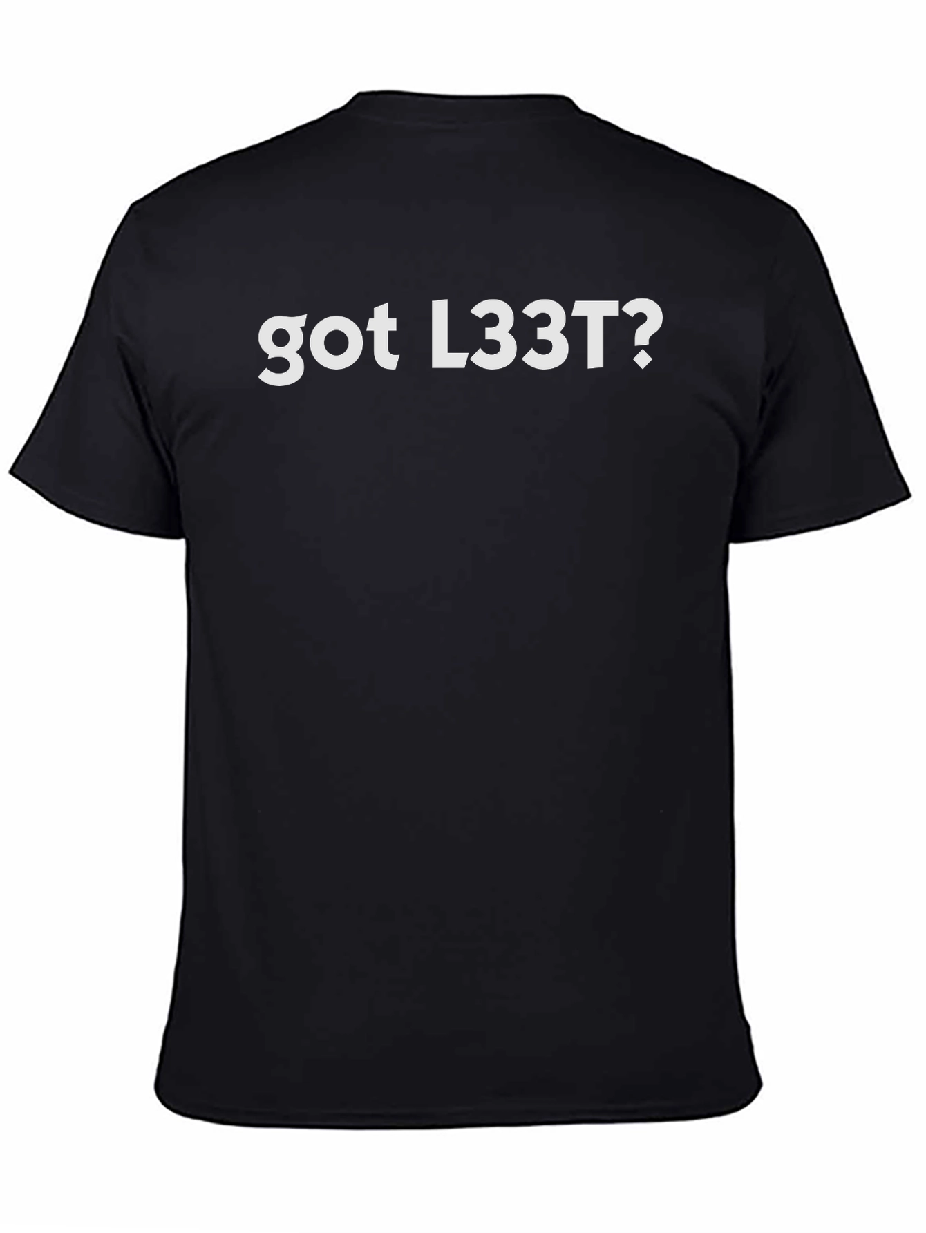Got L33T? Black Graphic Tee - Gamer Style