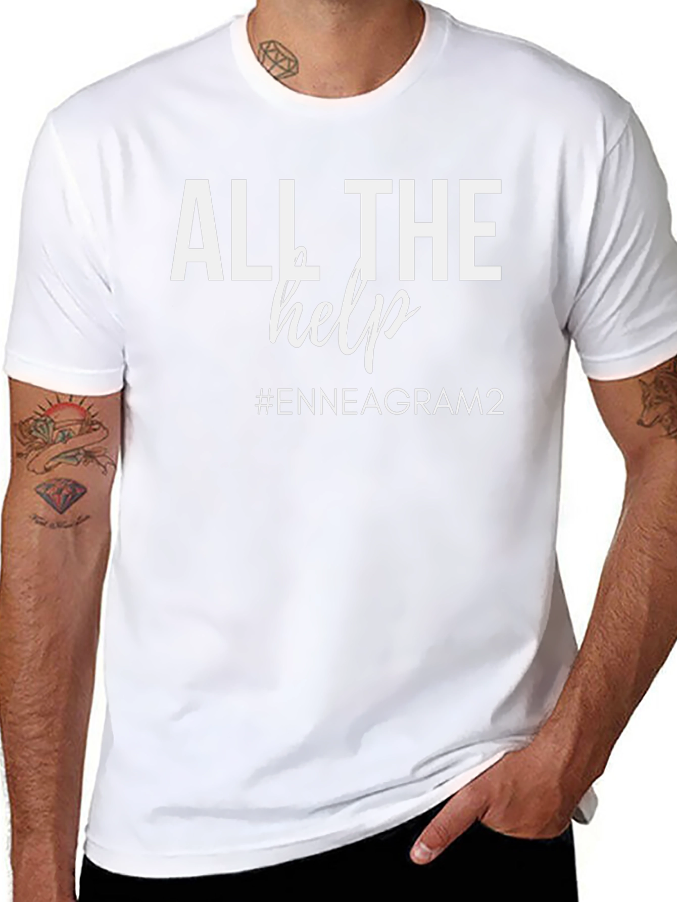 All The Help Enneagram 2 T-Shirt