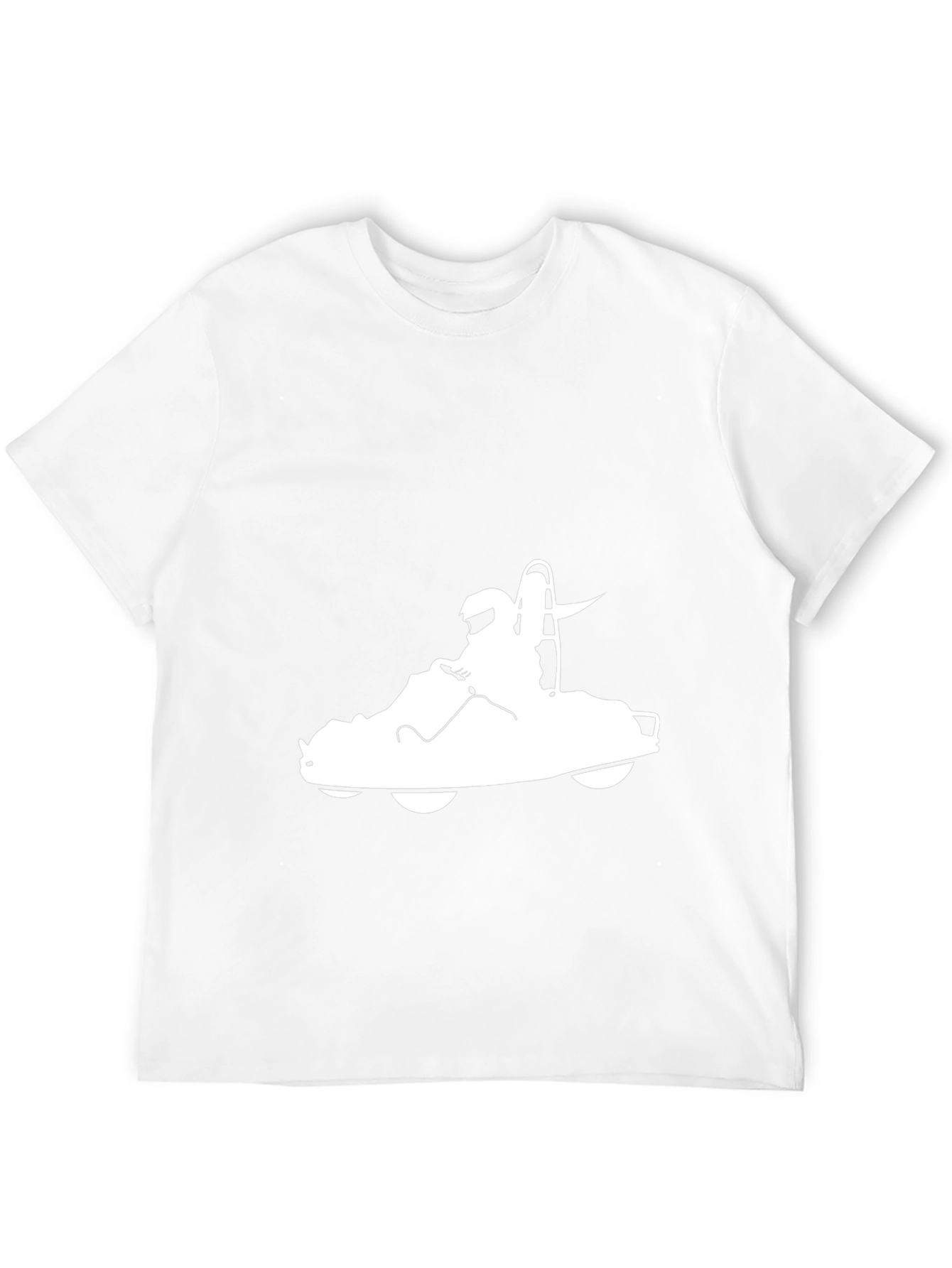 Go Kart Graphic T-Shirt - Black Cotton Tee