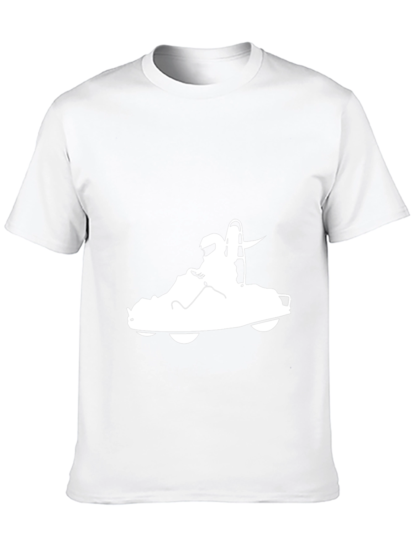 Go Kart Graphic T-Shirt - Black Cotton Tee