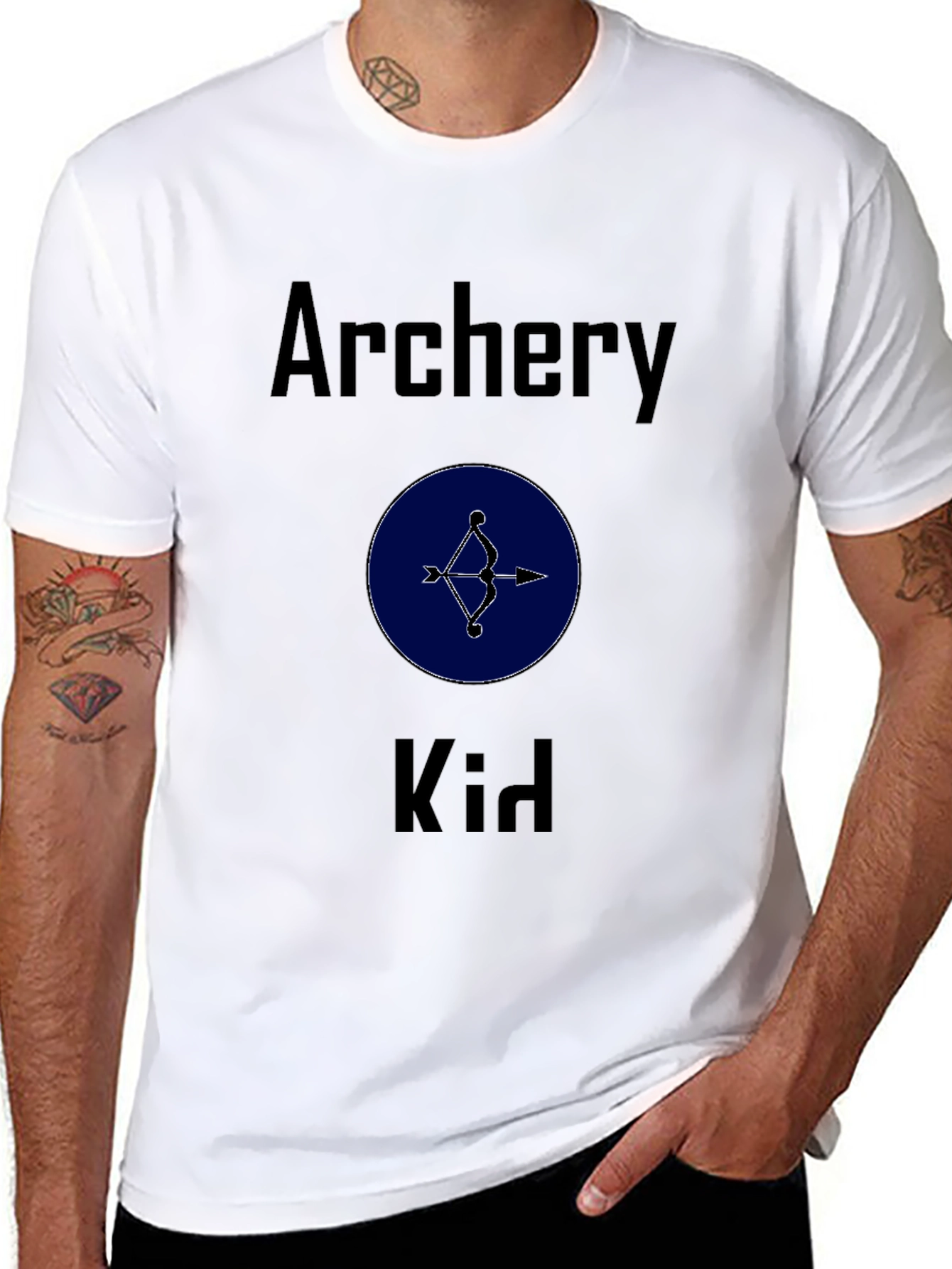 Archery Kid T-Shirt: Bow & Arrow Design