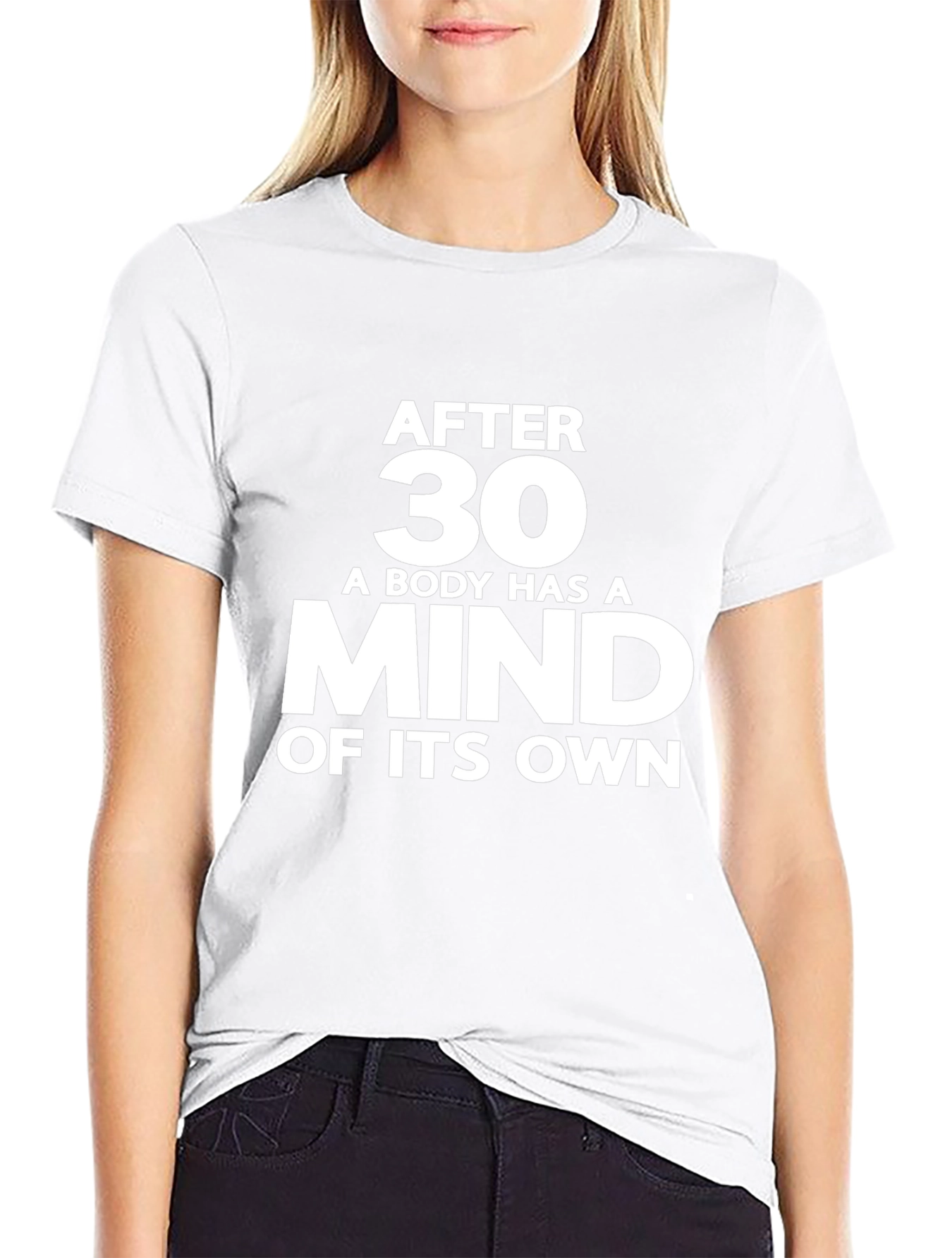 After 30 Mind of Its Own Black T-Shirt