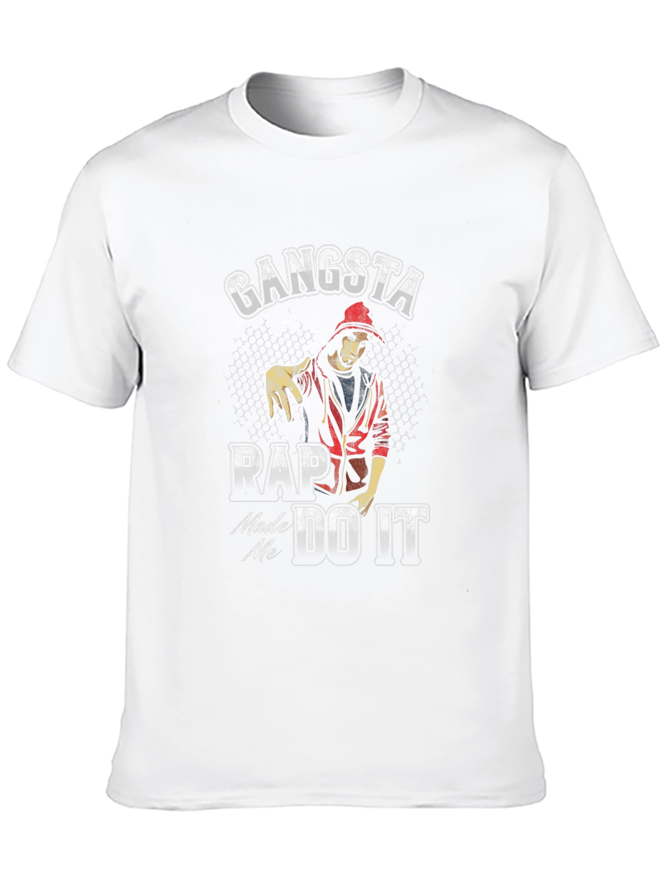 Gangsta Rap T-Shirt: Made Me Do It Graphic Tee