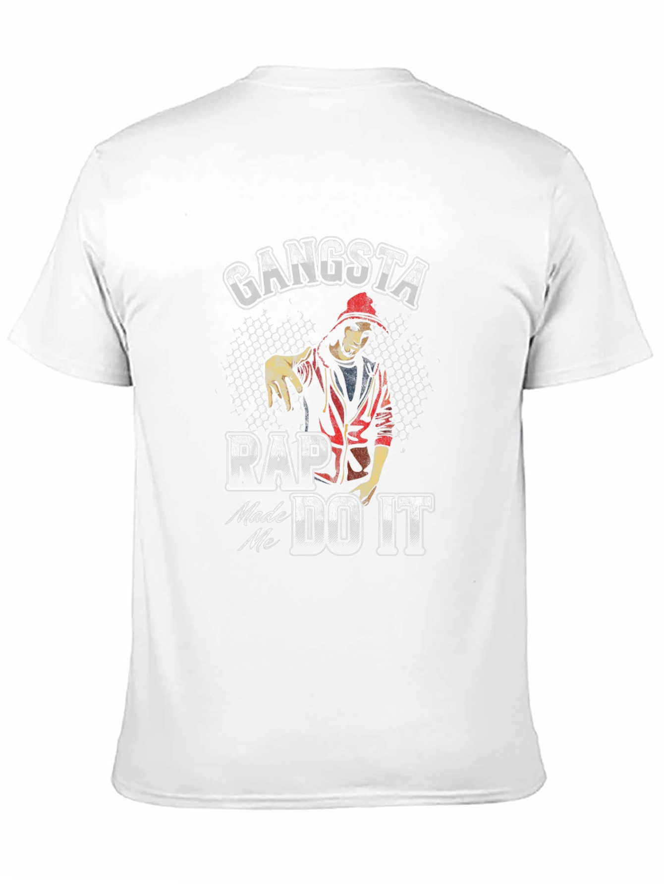 Gangsta Rap T-Shirt: Made Me Do It Graphic Tee