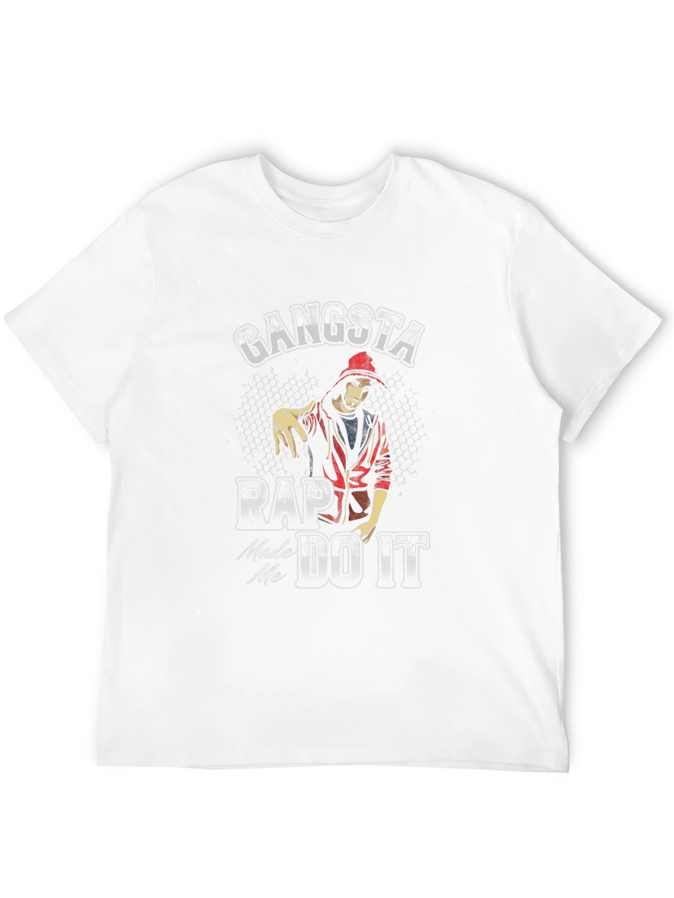 Gangsta Rap T-Shirt: Made Me Do It Graphic Tee