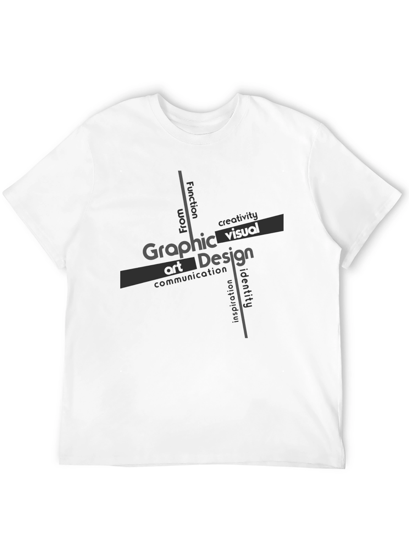 Graphic Design T-Shirt - Art Creativity and Visual Communication