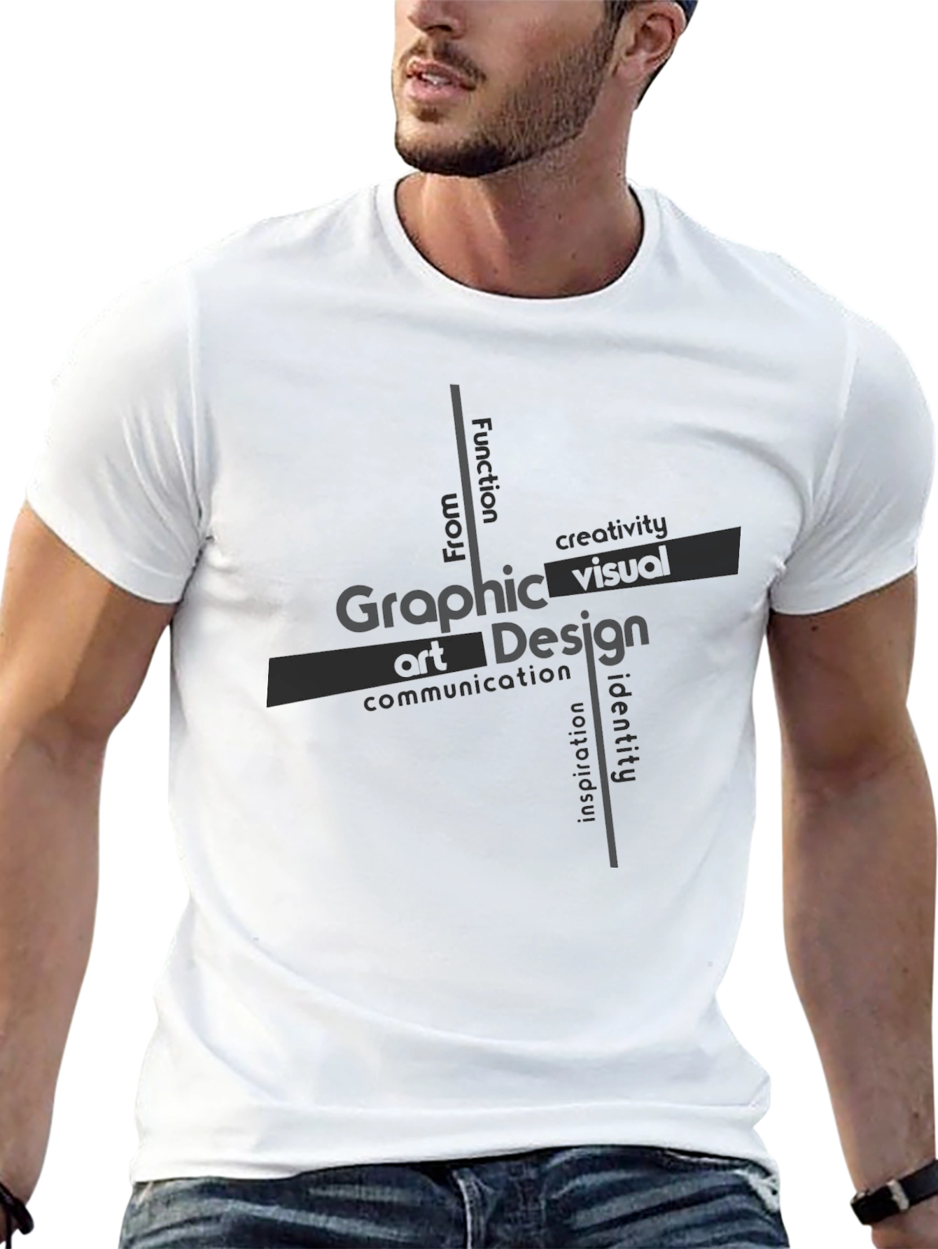 Graphic Design T-Shirt - Art Creativity and Visual Communication
