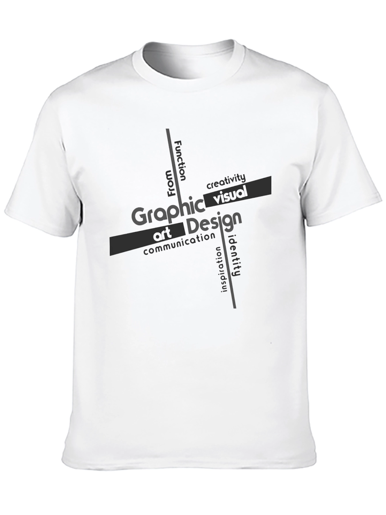 Graphic Design T-Shirt - Art Creativity and Visual Communication