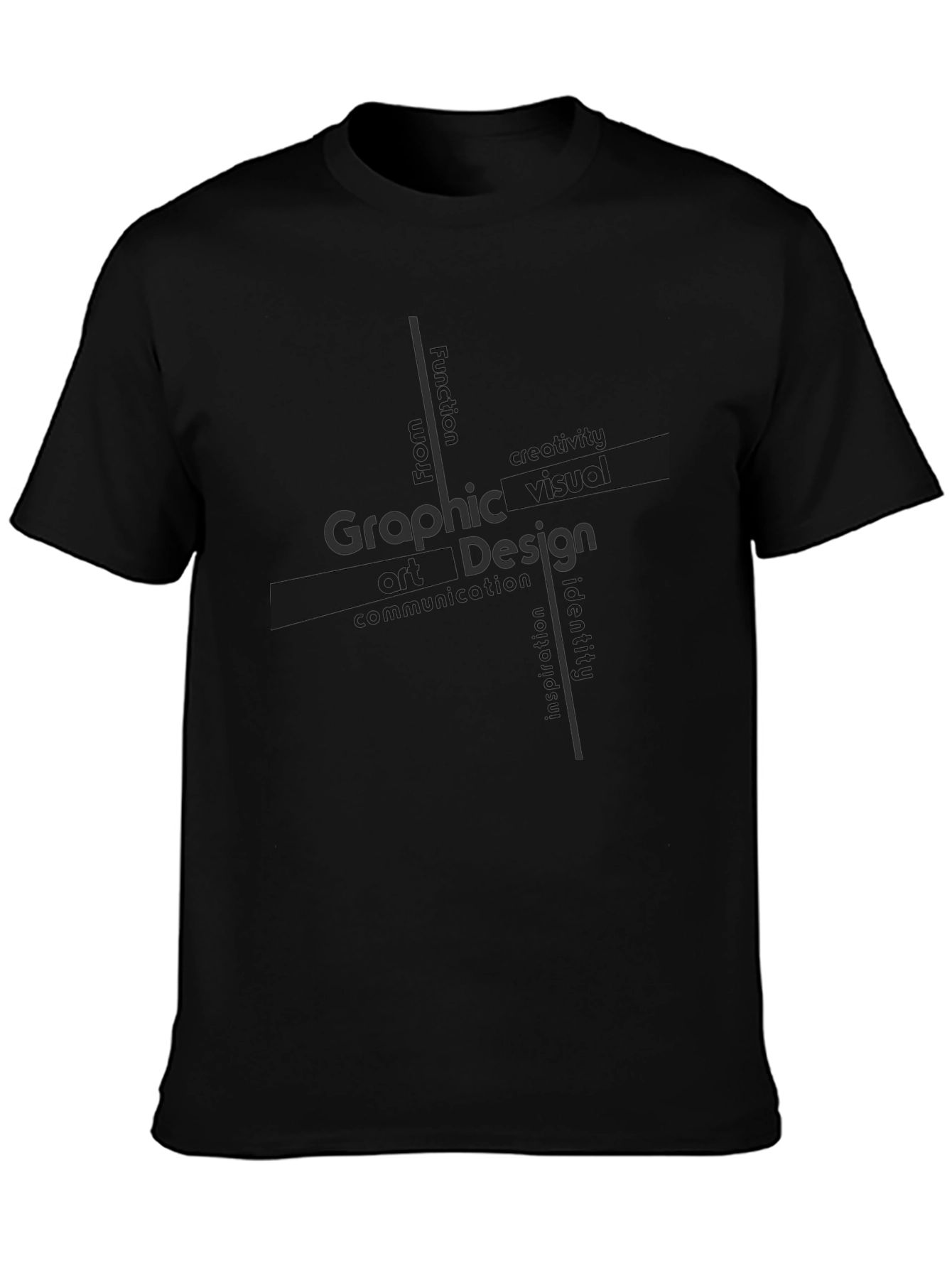 Graphic Design T-Shirt - Art Creativity and Visual Communication