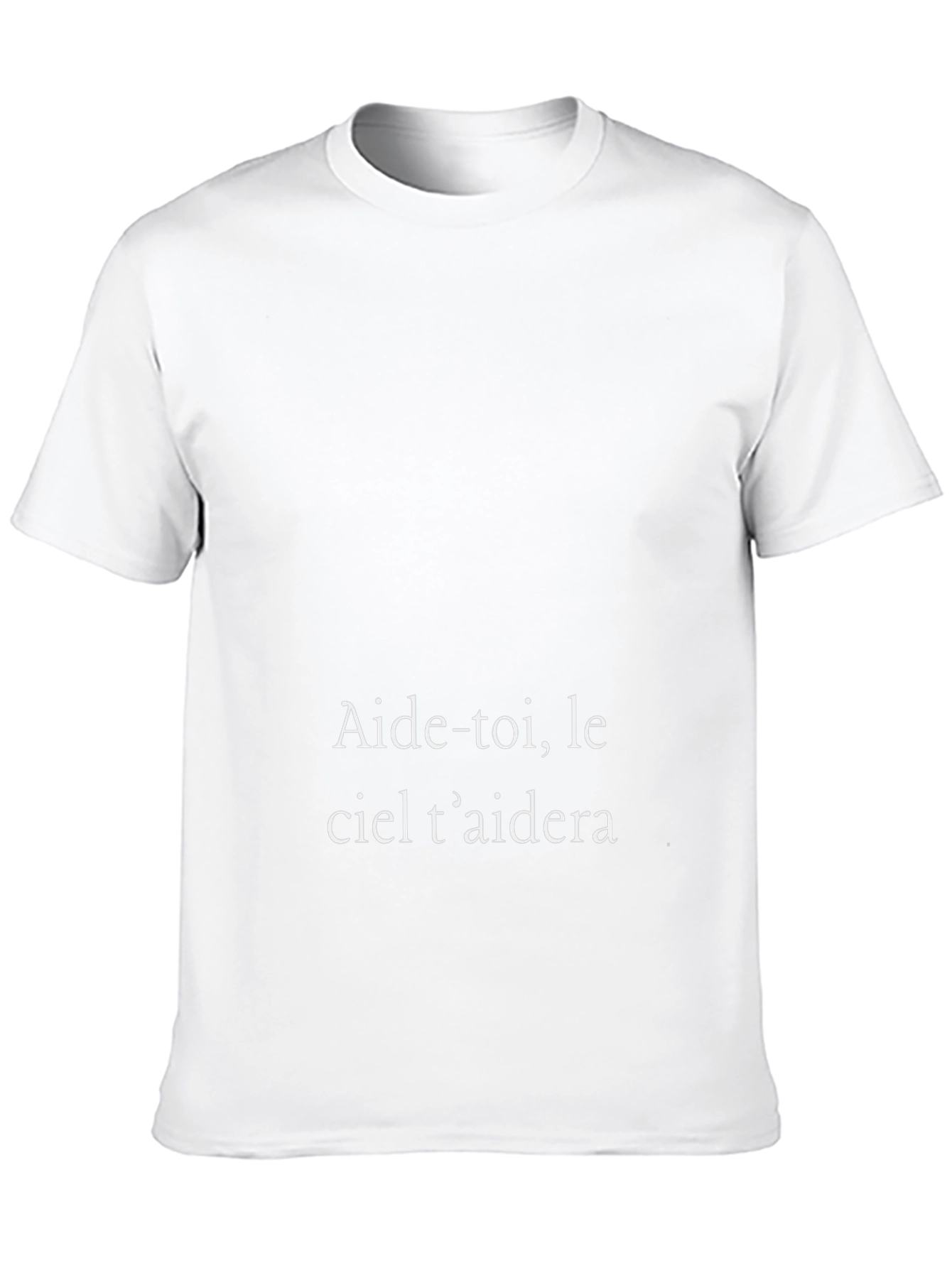 Aide-toi Tee | Inspiring Graphic T-Shirt