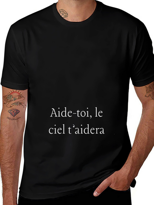 Aide-toi Tee | Inspiring Graphic T-Shirt