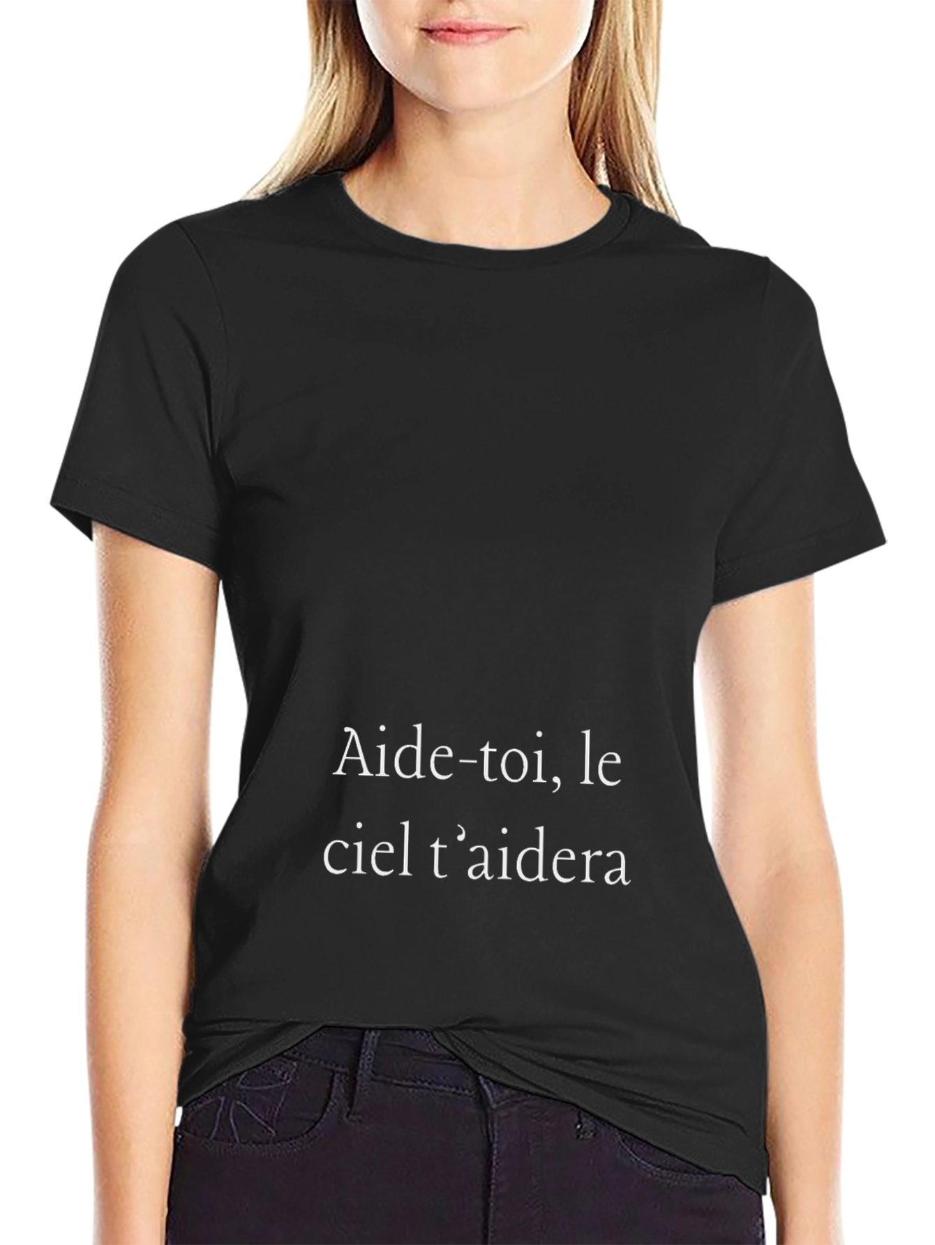 Aide-toi Tee | Inspiring Graphic T-Shirt