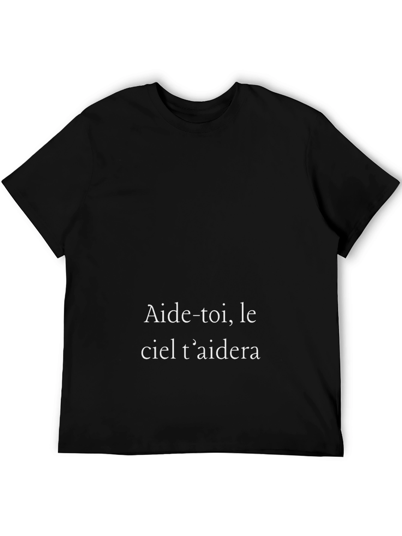 Aide-toi Tee | Inspiring Graphic T-Shirt