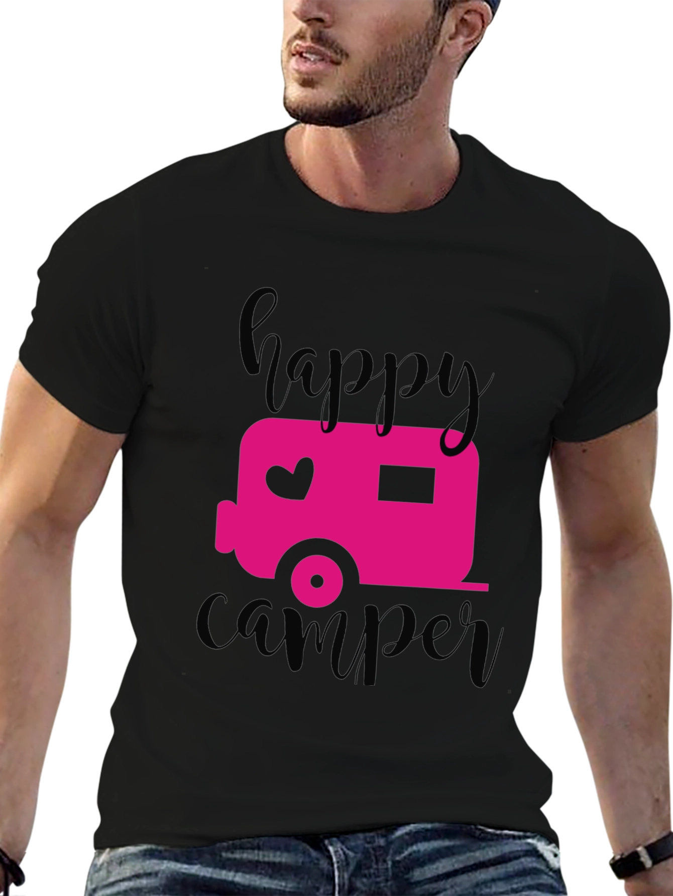 Happy Camper Graphic T-Shirt