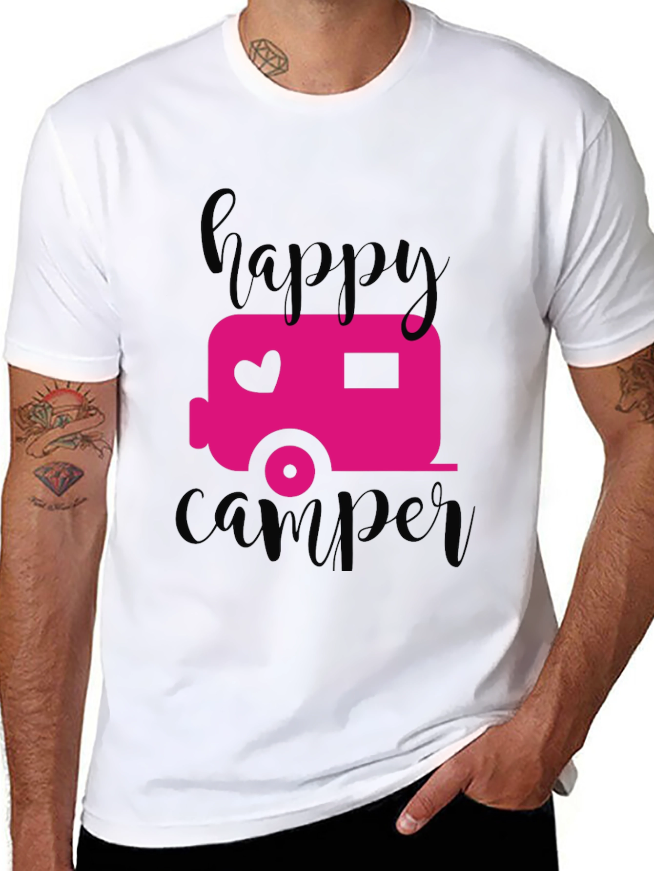 Happy Camper Graphic T-Shirt