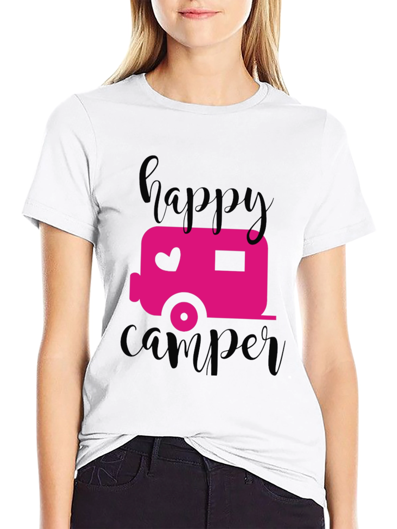 Happy Camper Graphic T-Shirt
