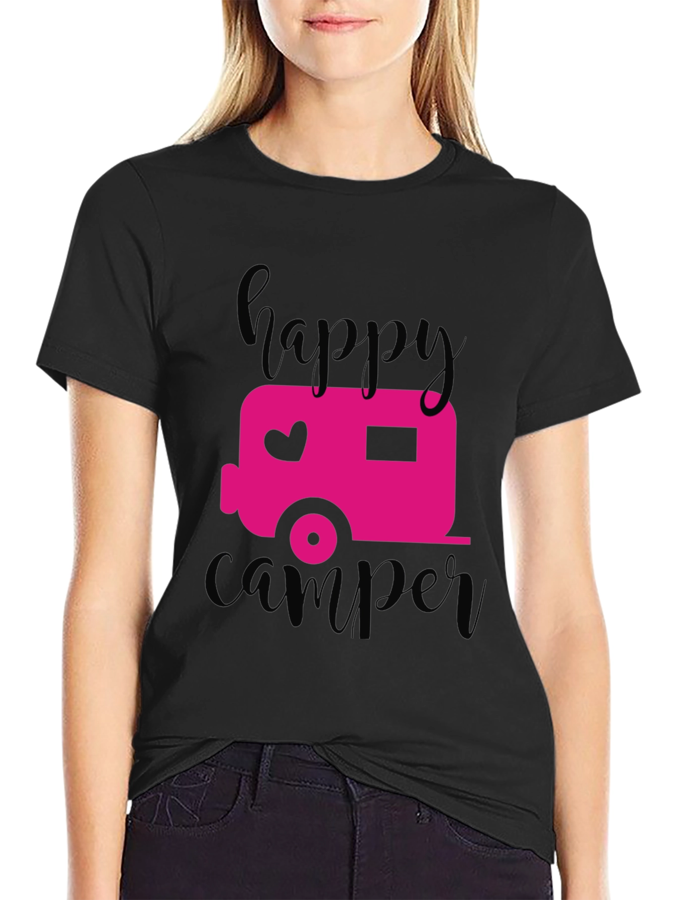 Happy Camper Graphic T-Shirt