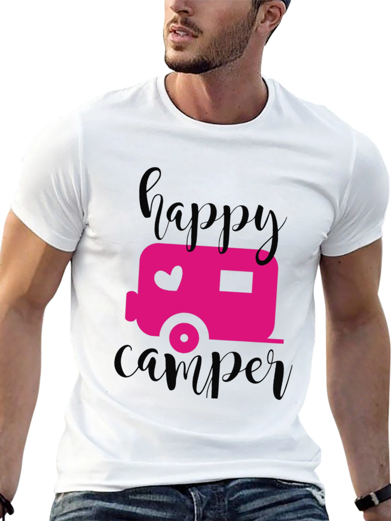 Happy Camper Graphic T-Shirt