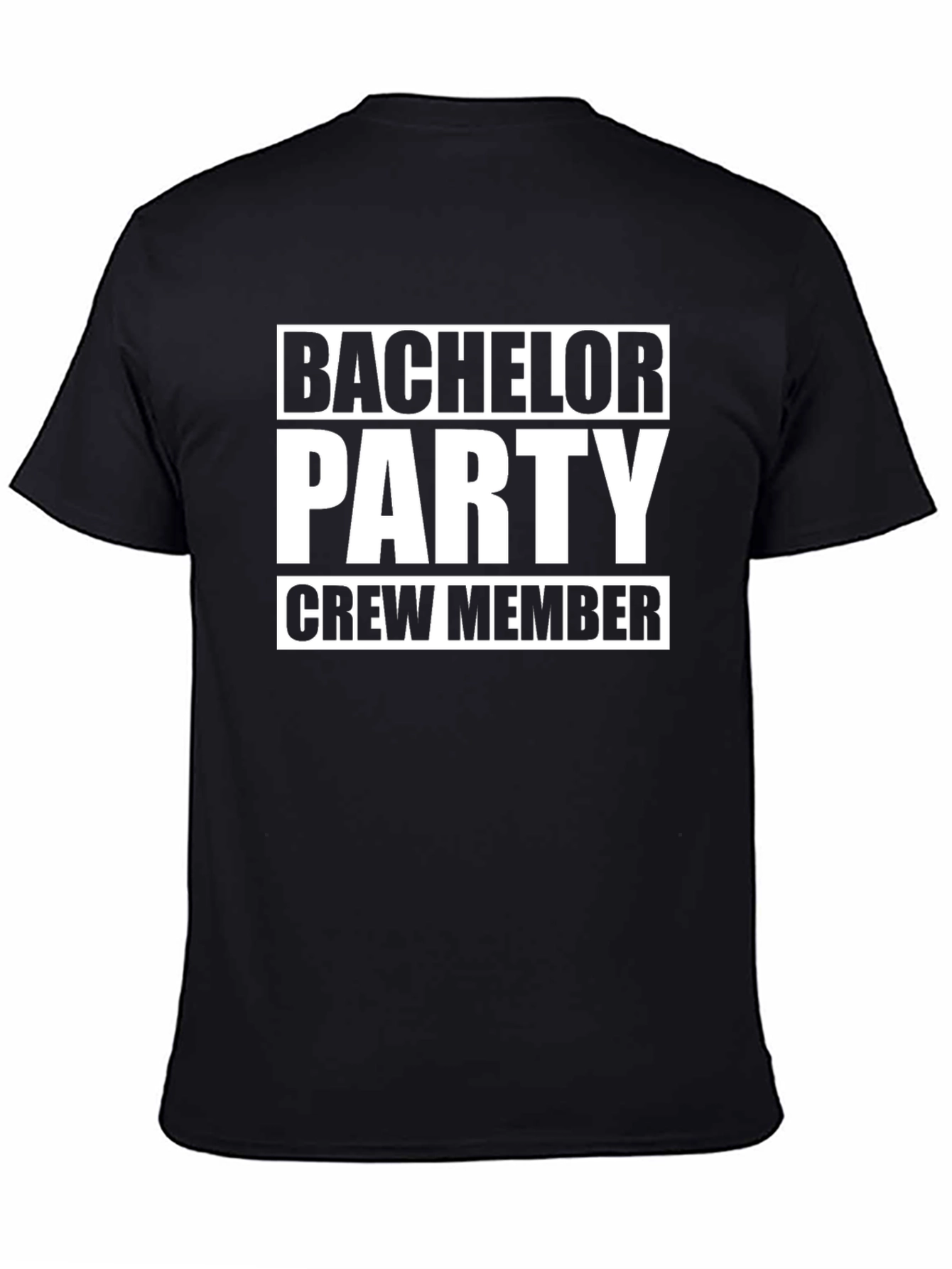 Bachelor Party Crew Member Graphic T-Shirt