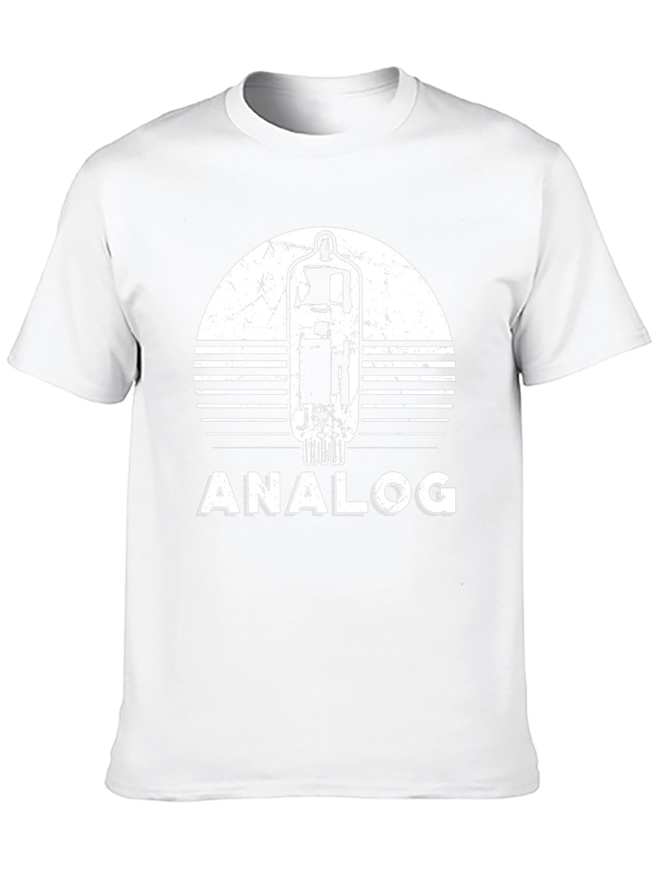 Analog Tube Graphic Tee - Retro Style