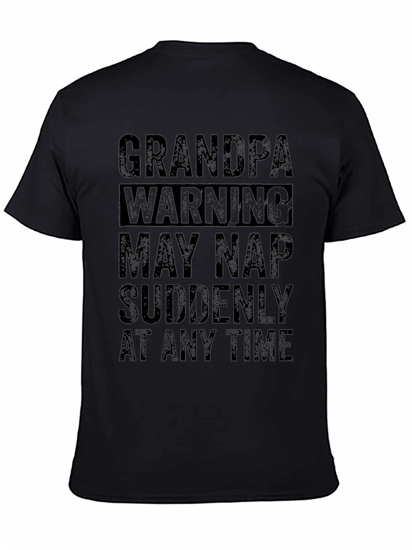 Grandpa Warning T-Shirt - Funny Nap Time Tee