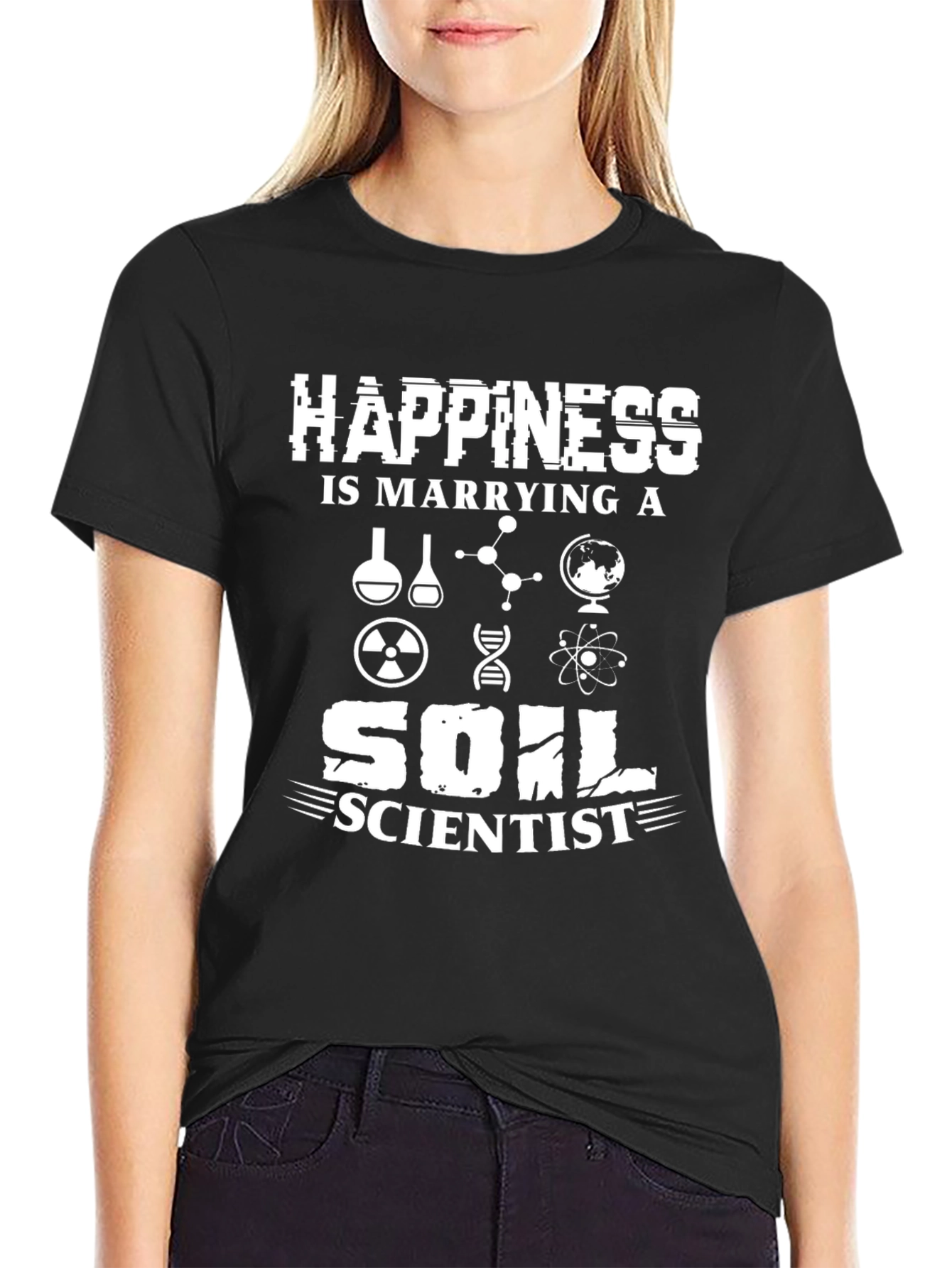 Happiness is Marrying a Soil Scientist T-Shirt