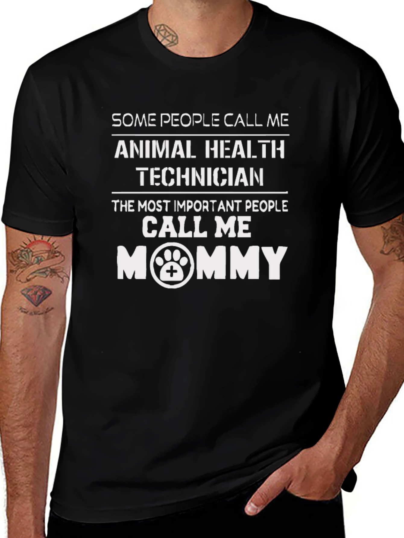 Animal Health Technician Mommy T-Shirt