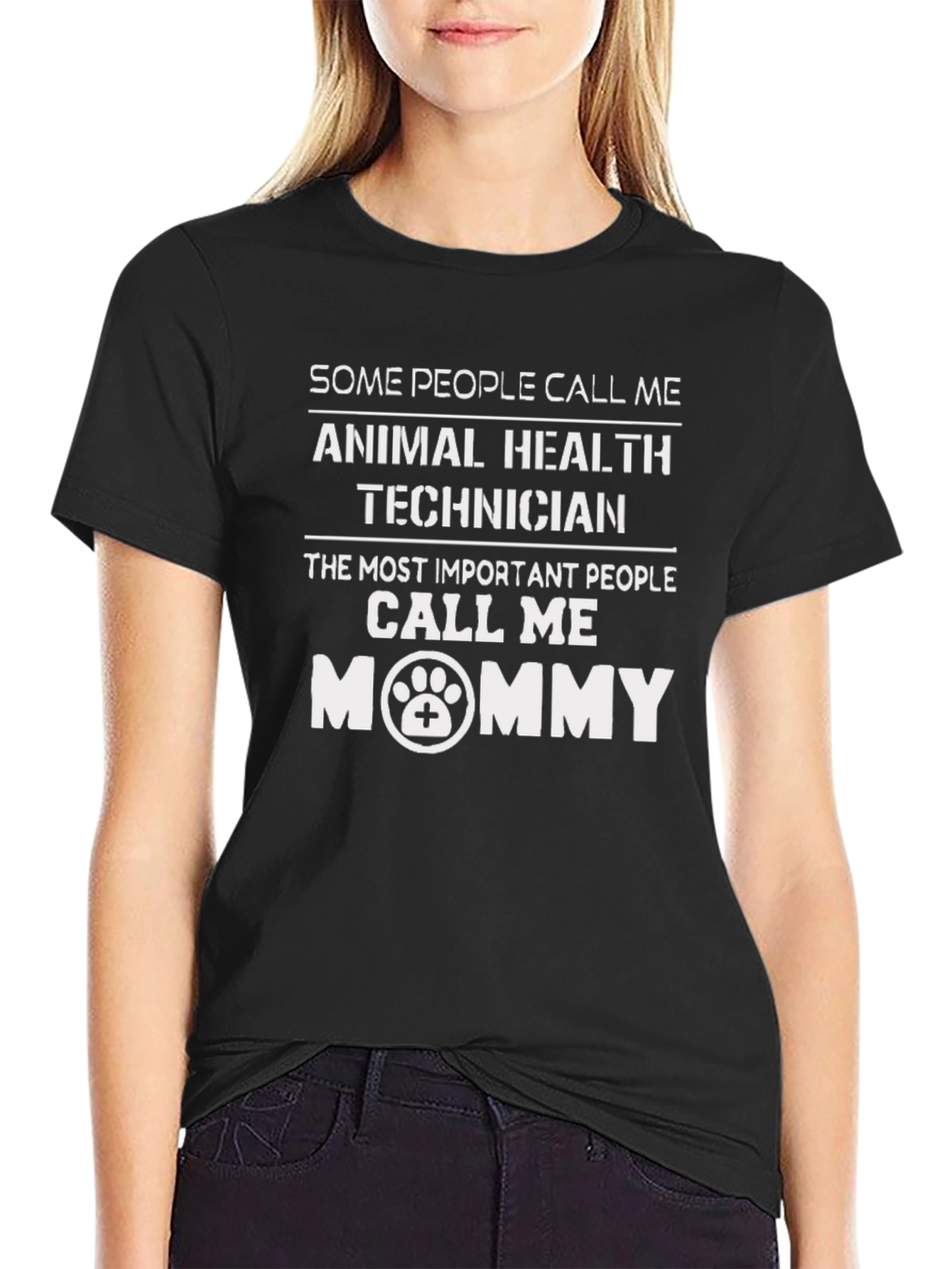 Animal Health Technician Mommy T-Shirt