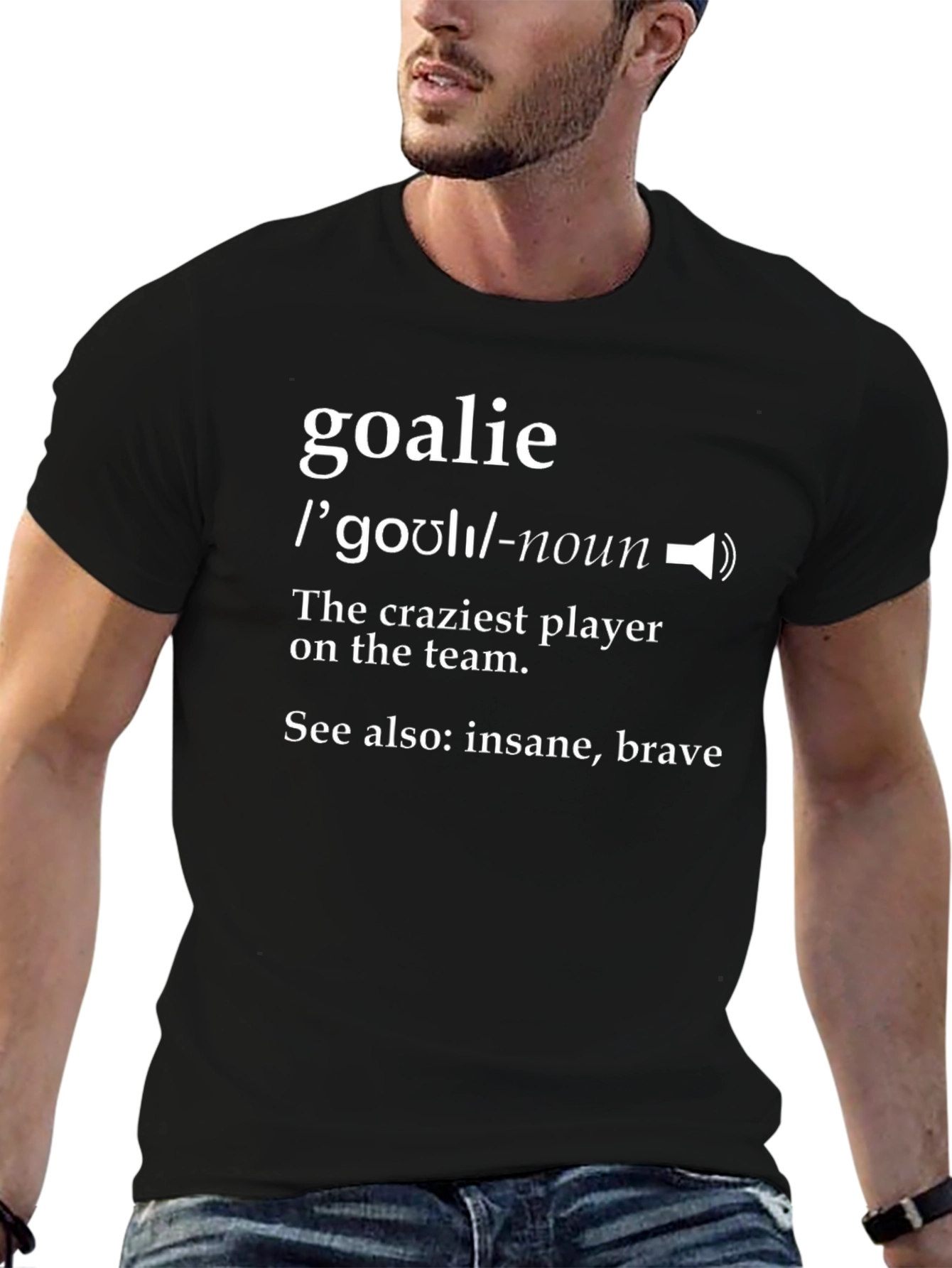 Goalie Definition T-Shirt - Hockey Player Tee