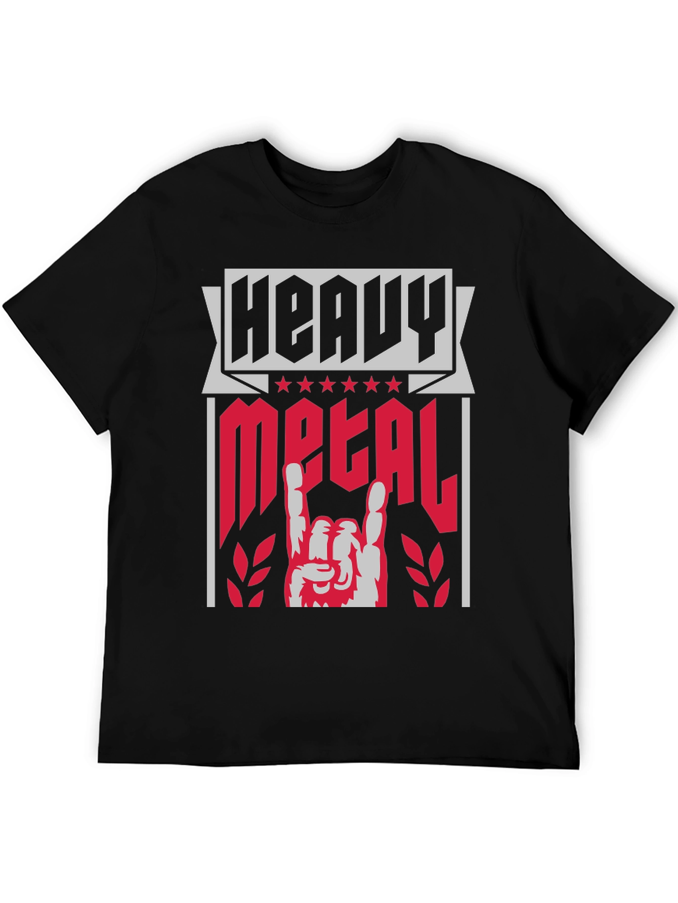 Heavy Metal Graphic T-Shirt - Rock On!