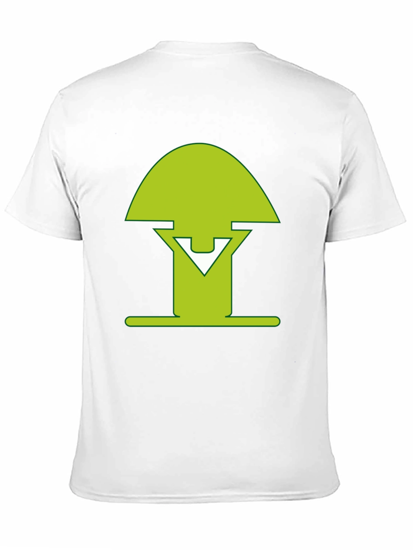 Green Mushroom Graphic Tee - Modern Style