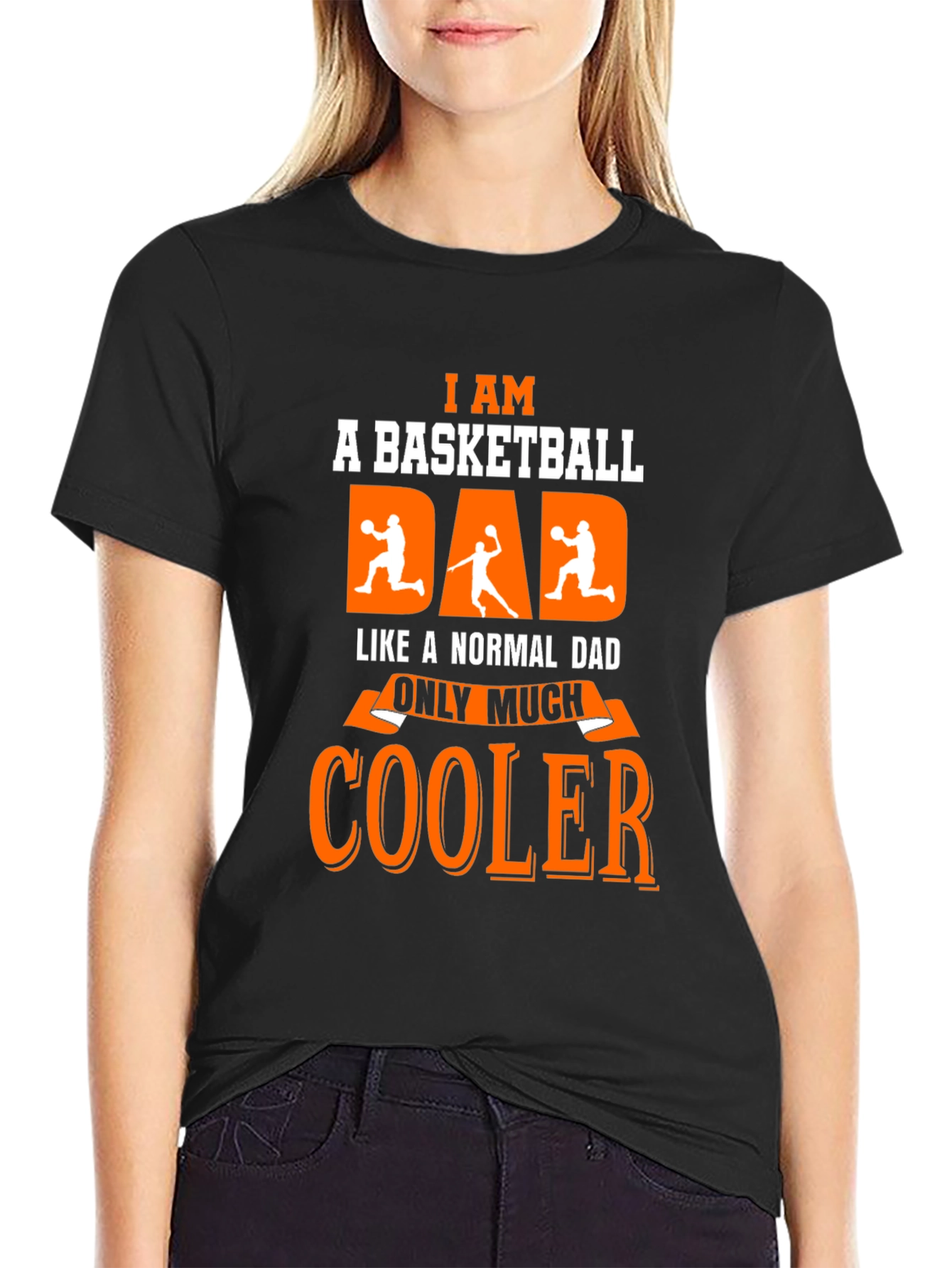 Basketball Dad T-Shirt - Cool Fathers Day Tee