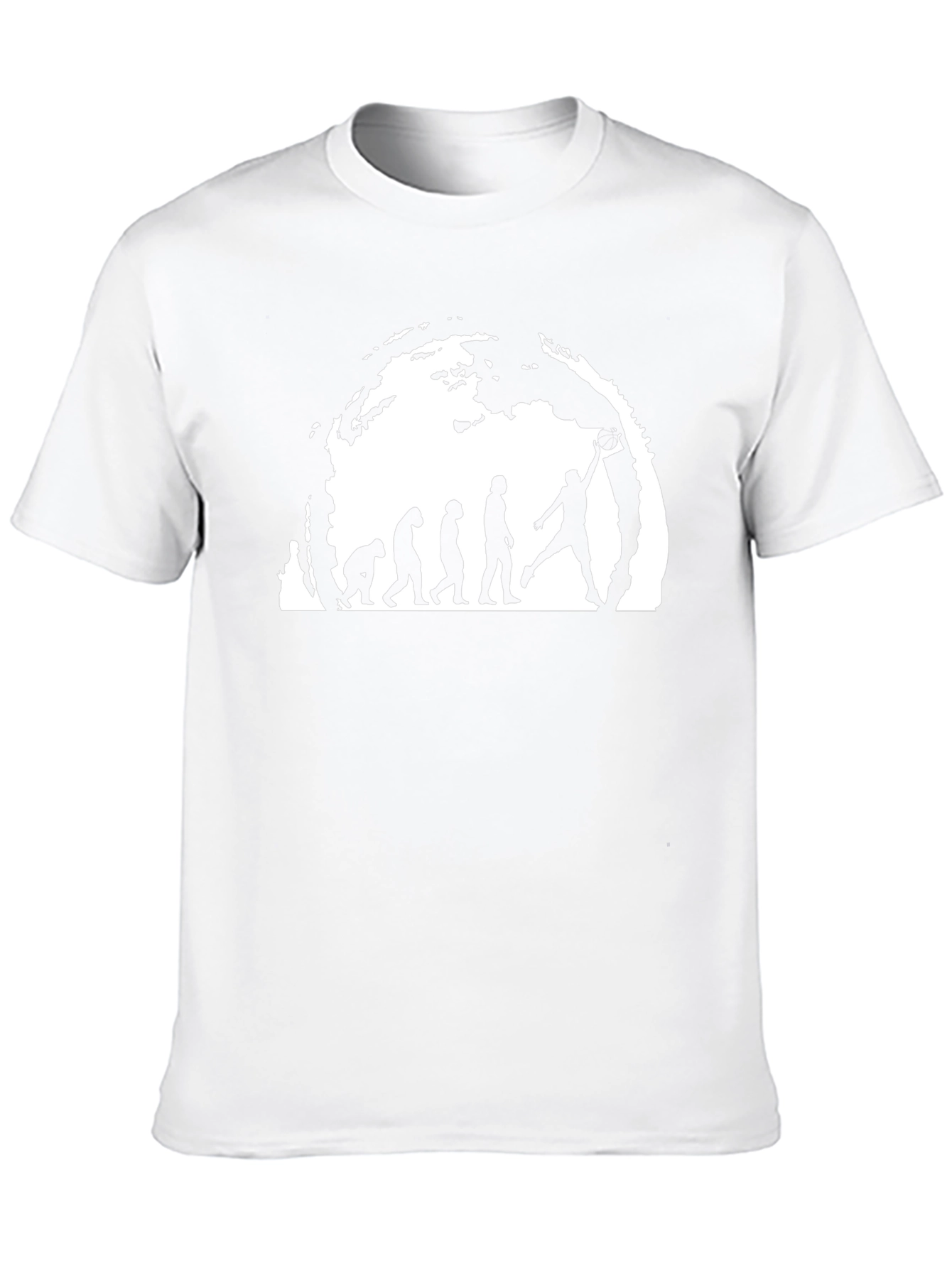 Basketball Evolution T-Shirt - Black