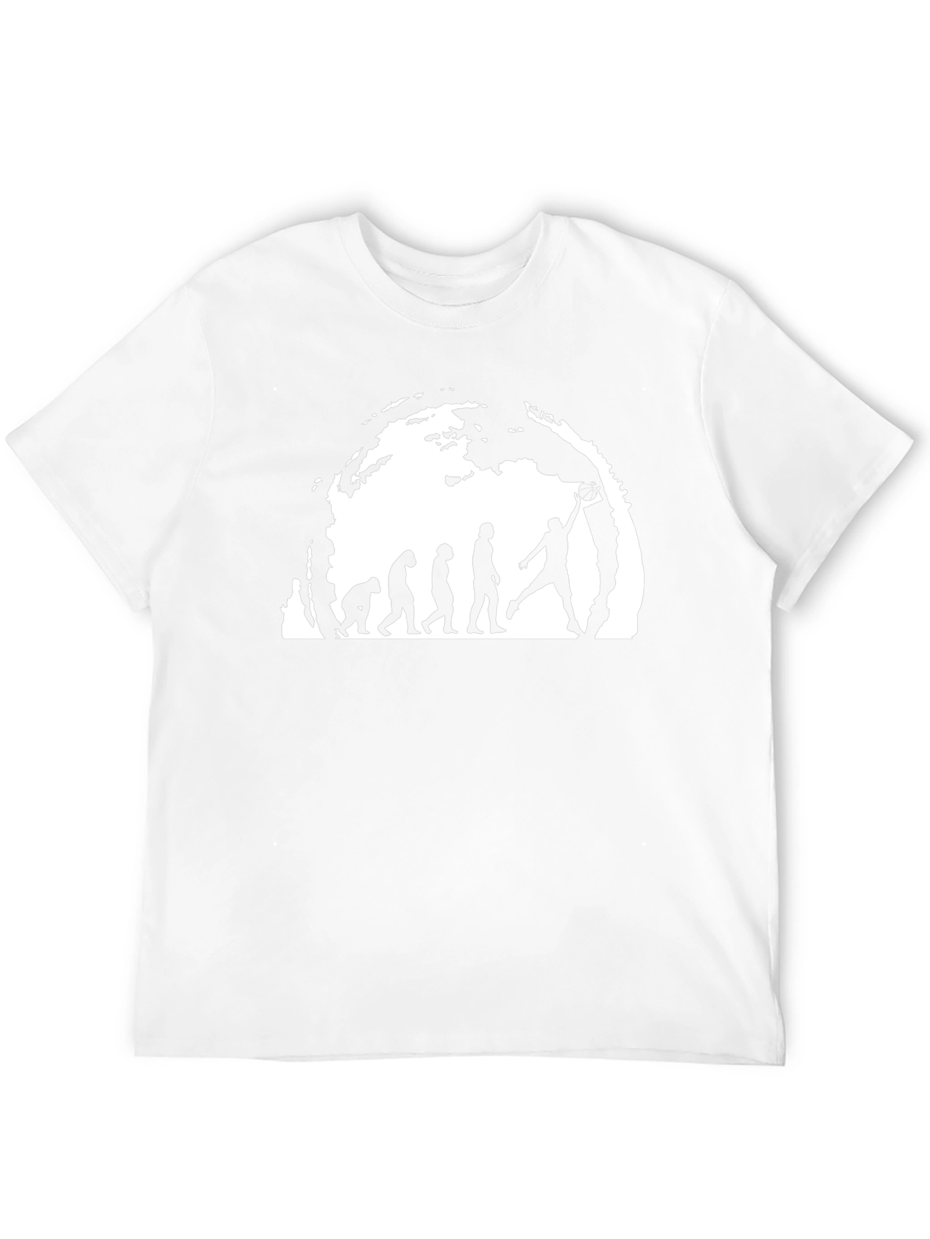 Basketball Evolution T-Shirt - Black