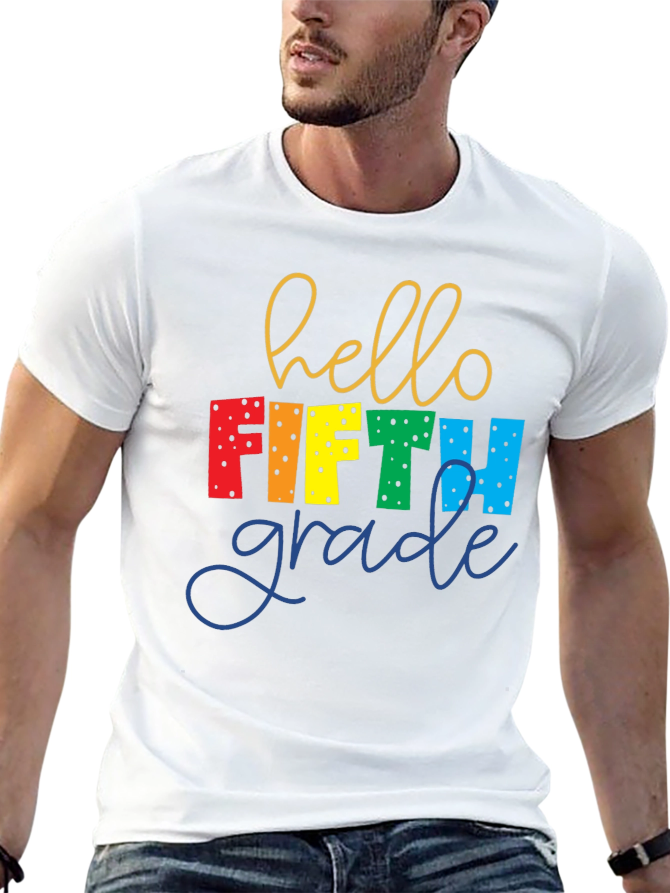 Hello Fifth Grade Teacher T-Shirt